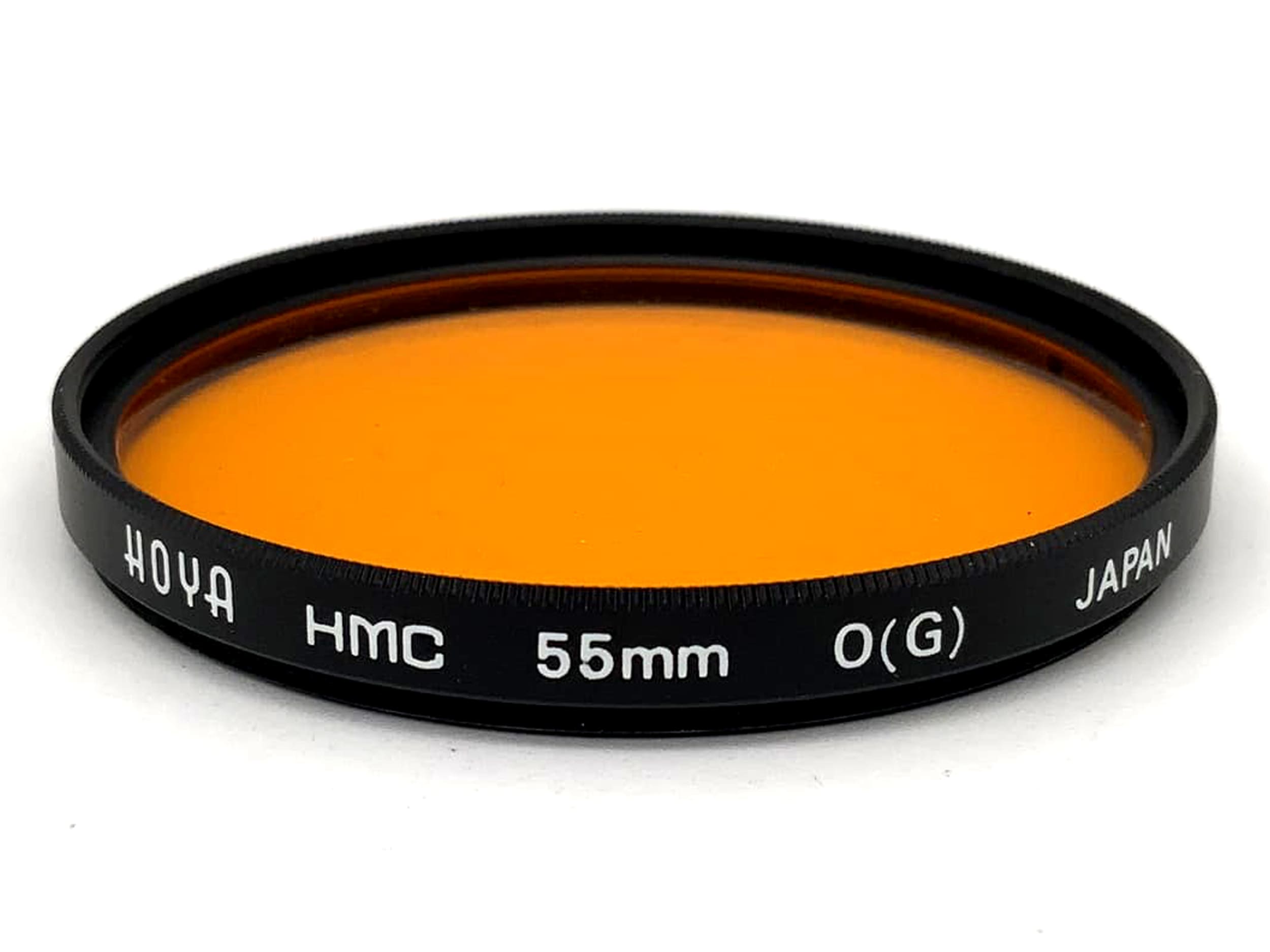 Hoya HMC O(G) Orange Color Filter, 55mm Circular, M55 Filter Thread