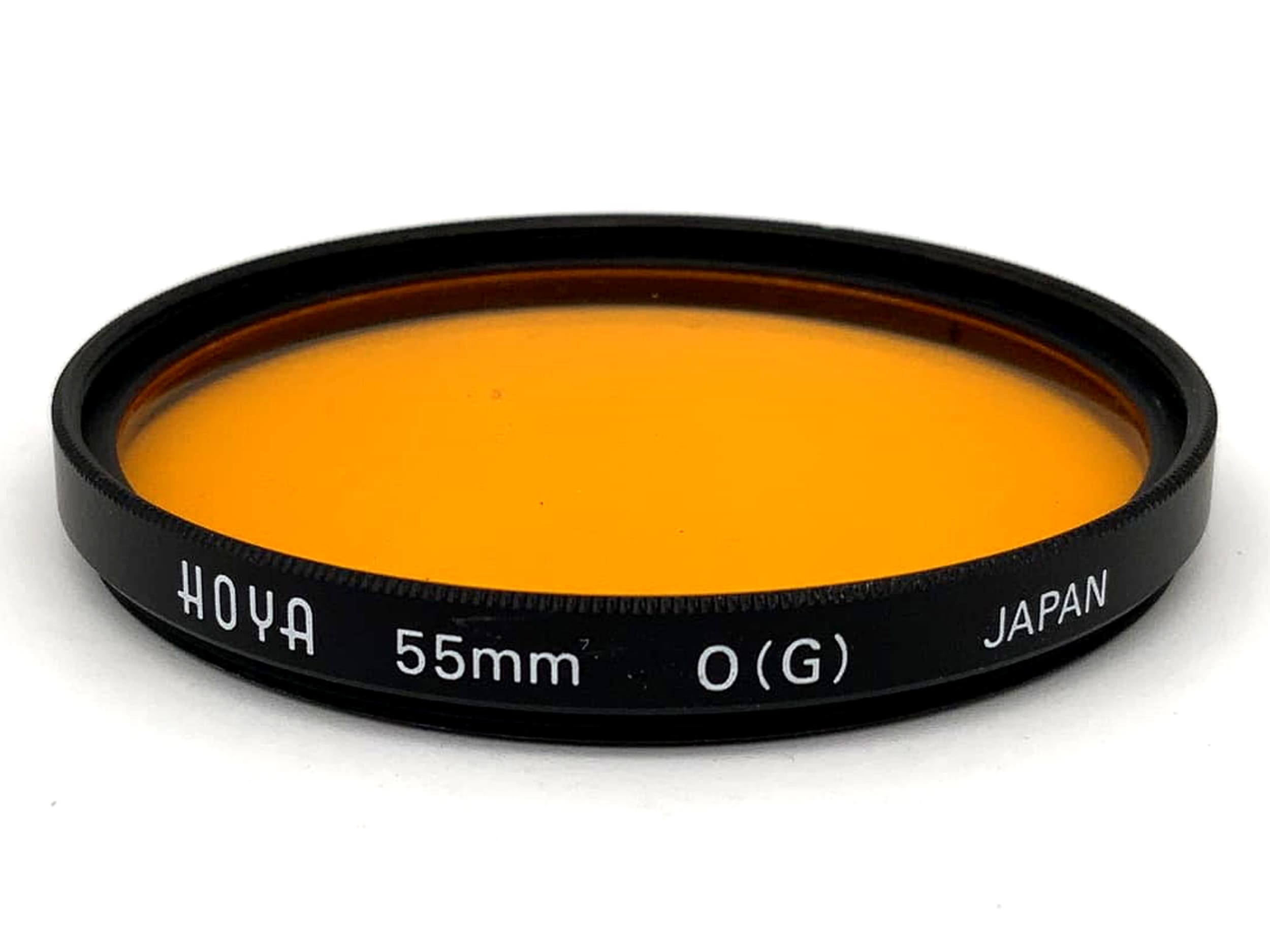 Hoya Color Filter O(G) Orange Filter 55mm Circular Filter Thread M55