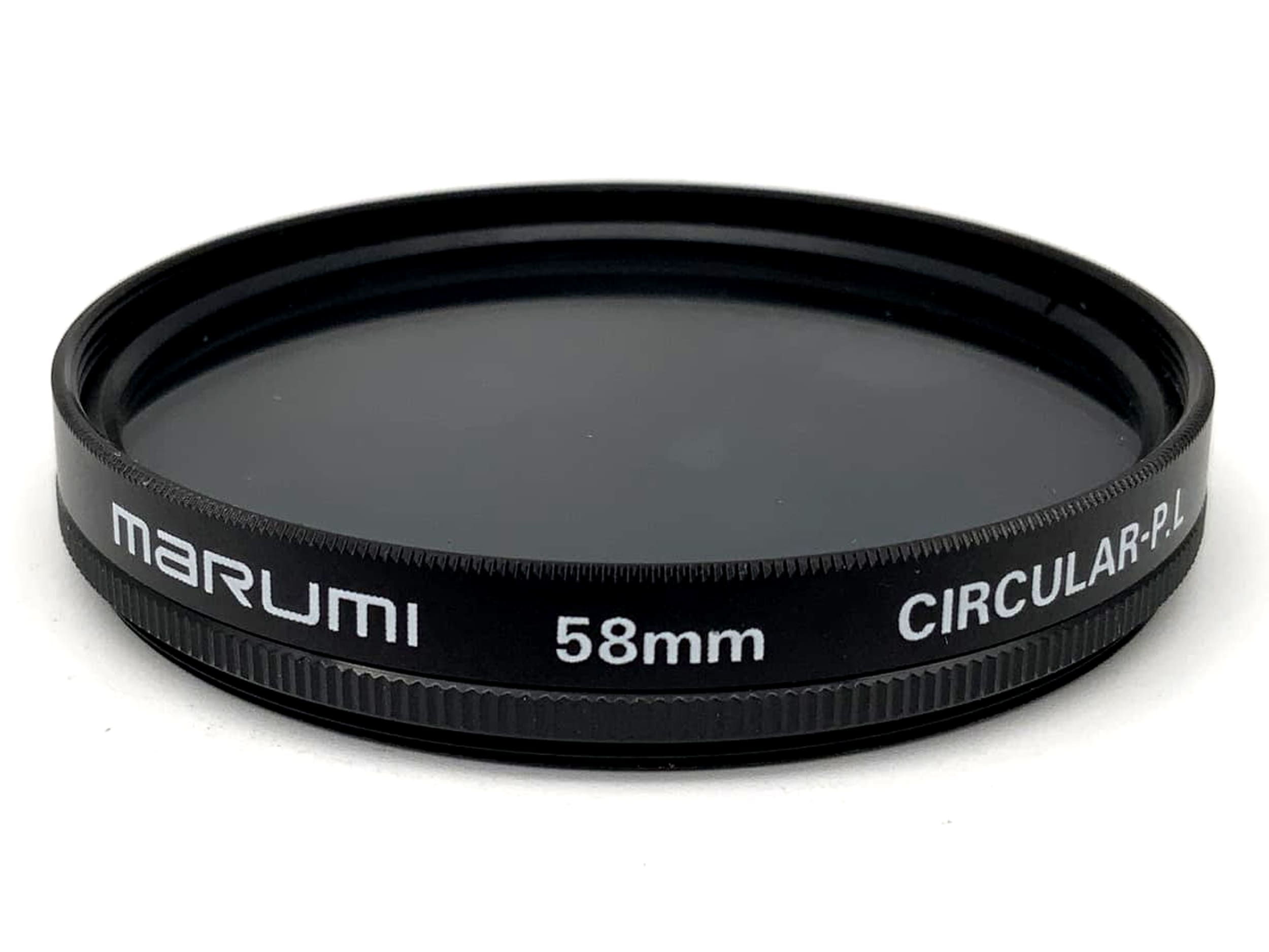Marumi Circular-PL Polarizing Filter, 58mm, Circular, Filter Thread M58