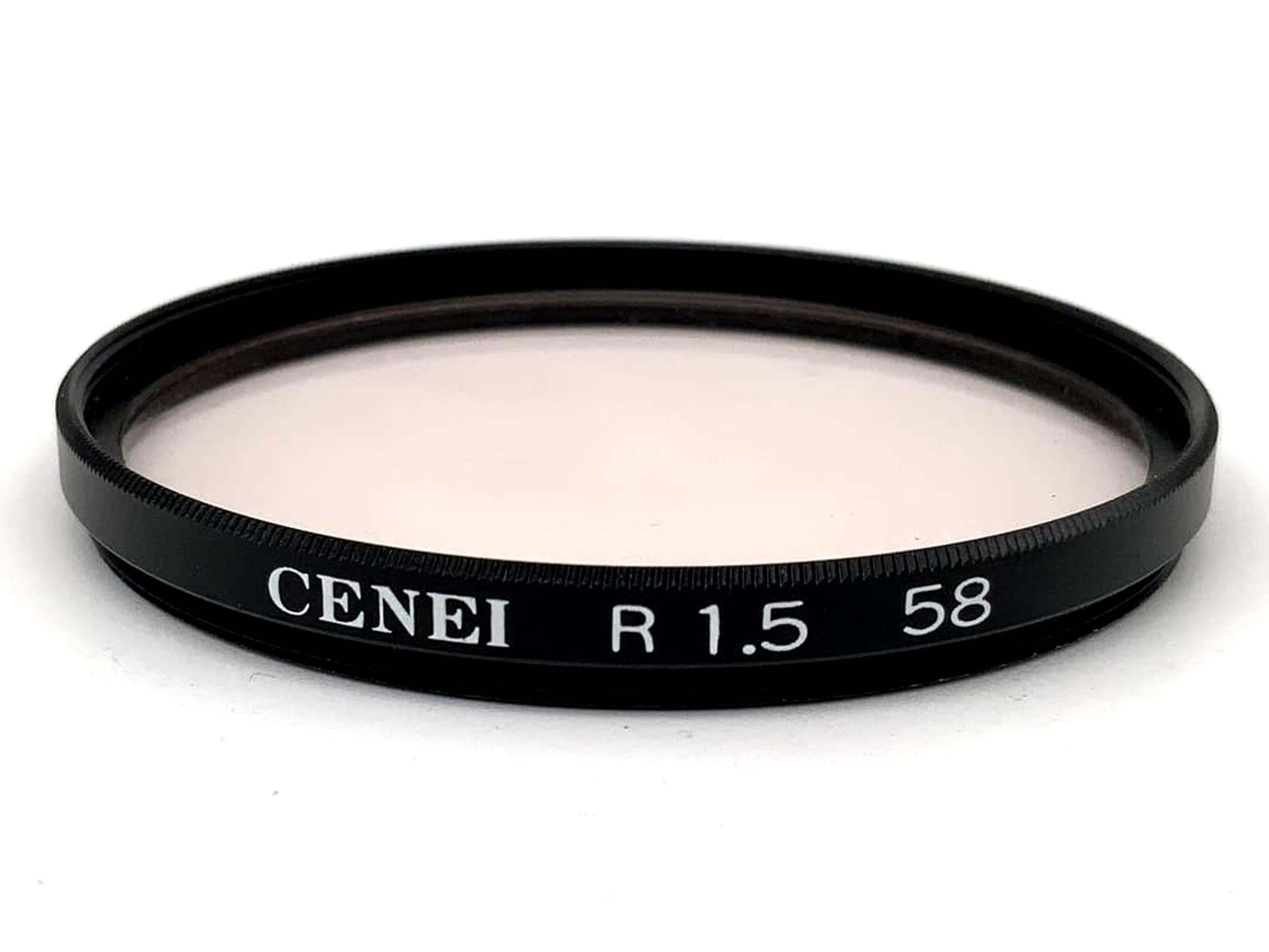 Cenei correction filter R1.5, 58mm circular, M58 thread