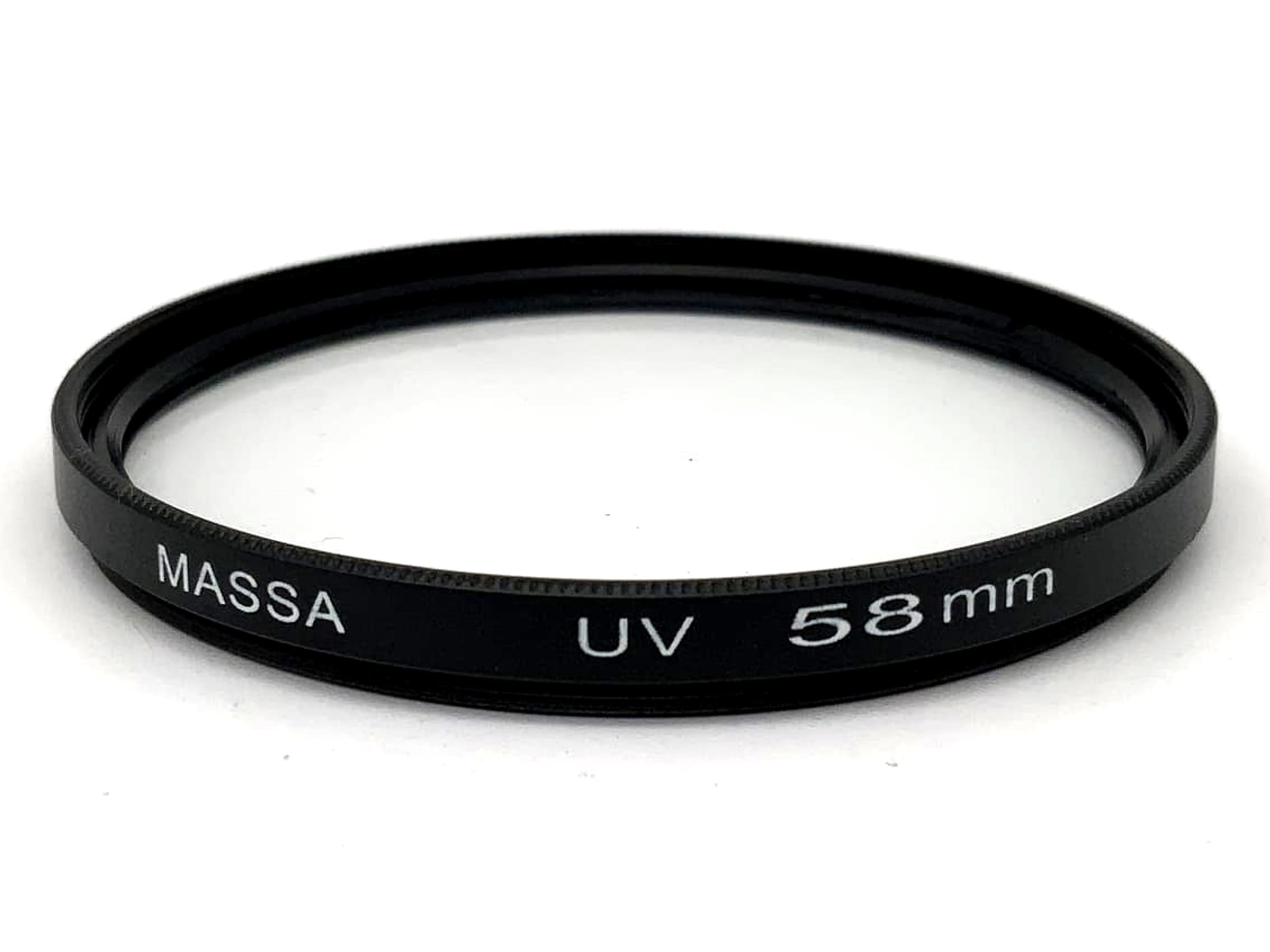 Massa UV filter, 58mm circular, filter thread M58