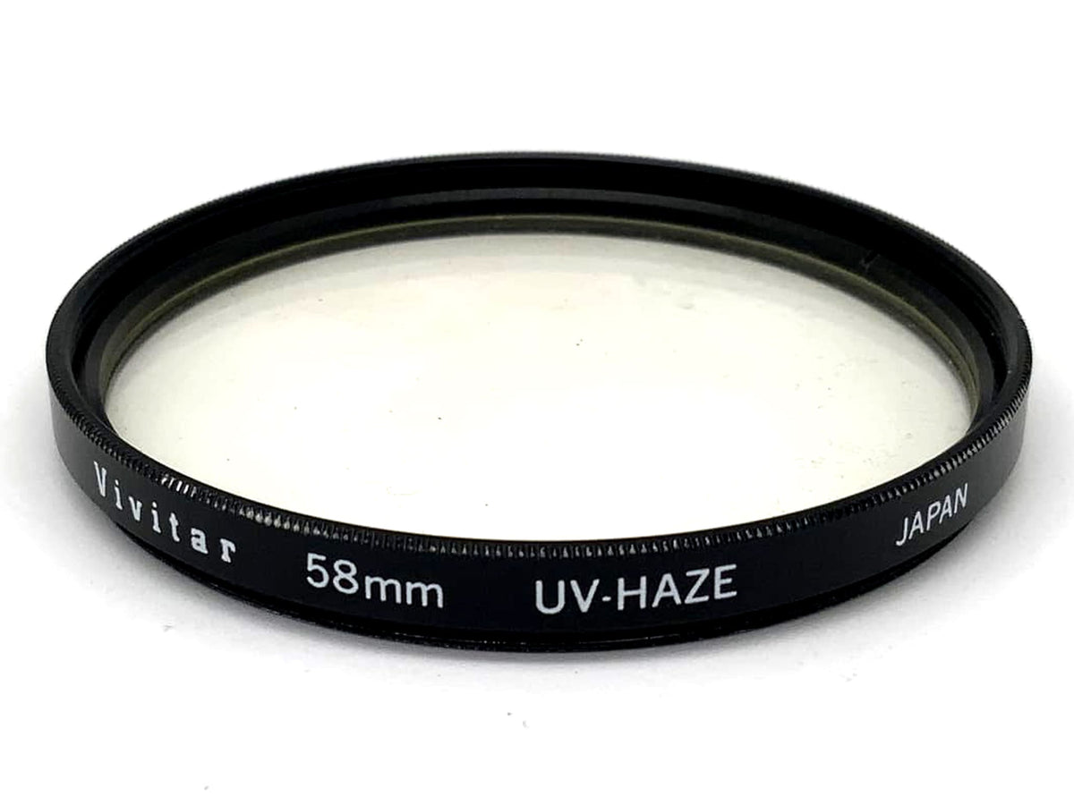 Vivitar UV filter UV haze filter 58mm circular filter thread M58