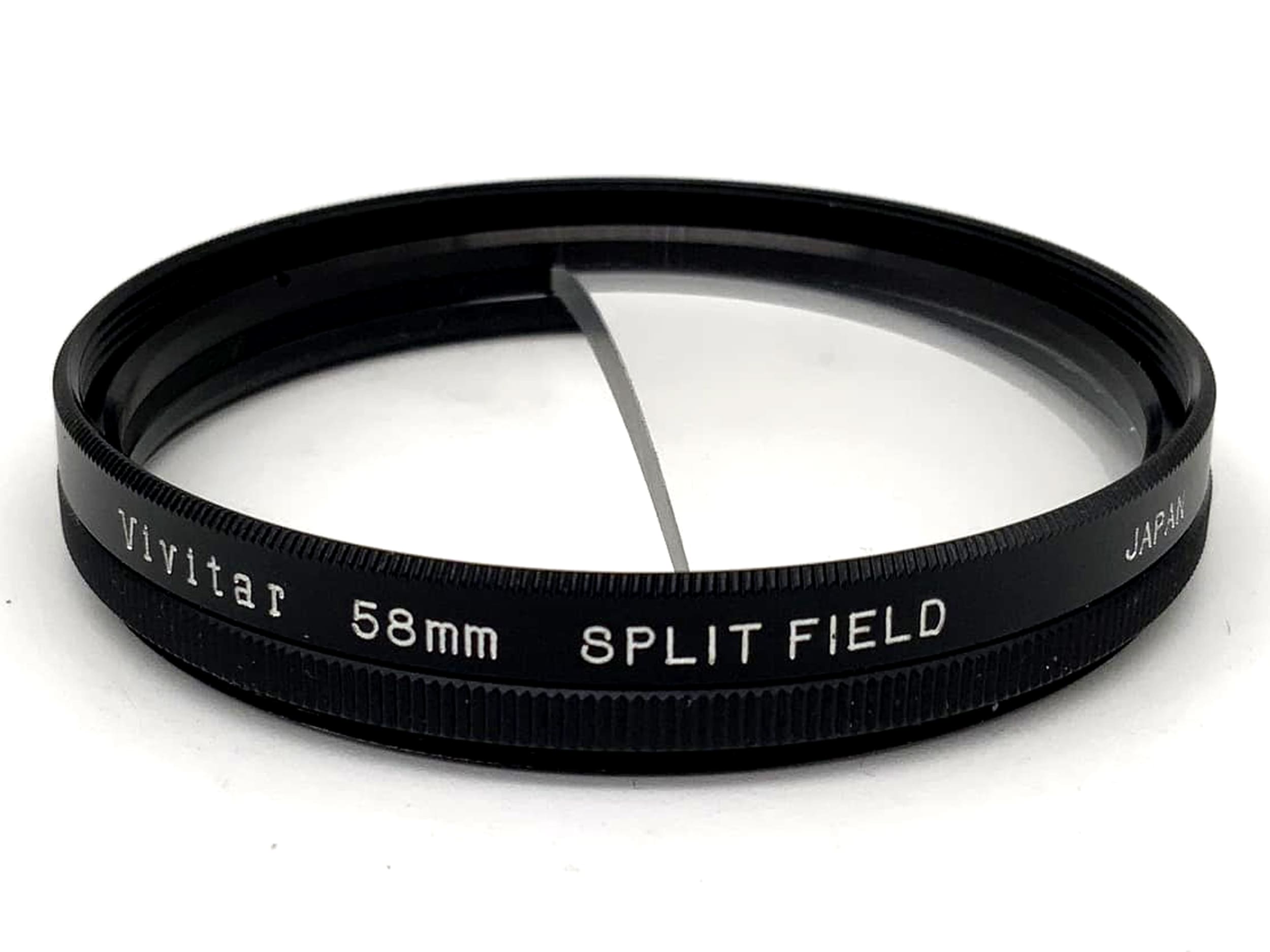 Vivitar Half Lens Split Field Filter 58mm Circular Filter Thread M58