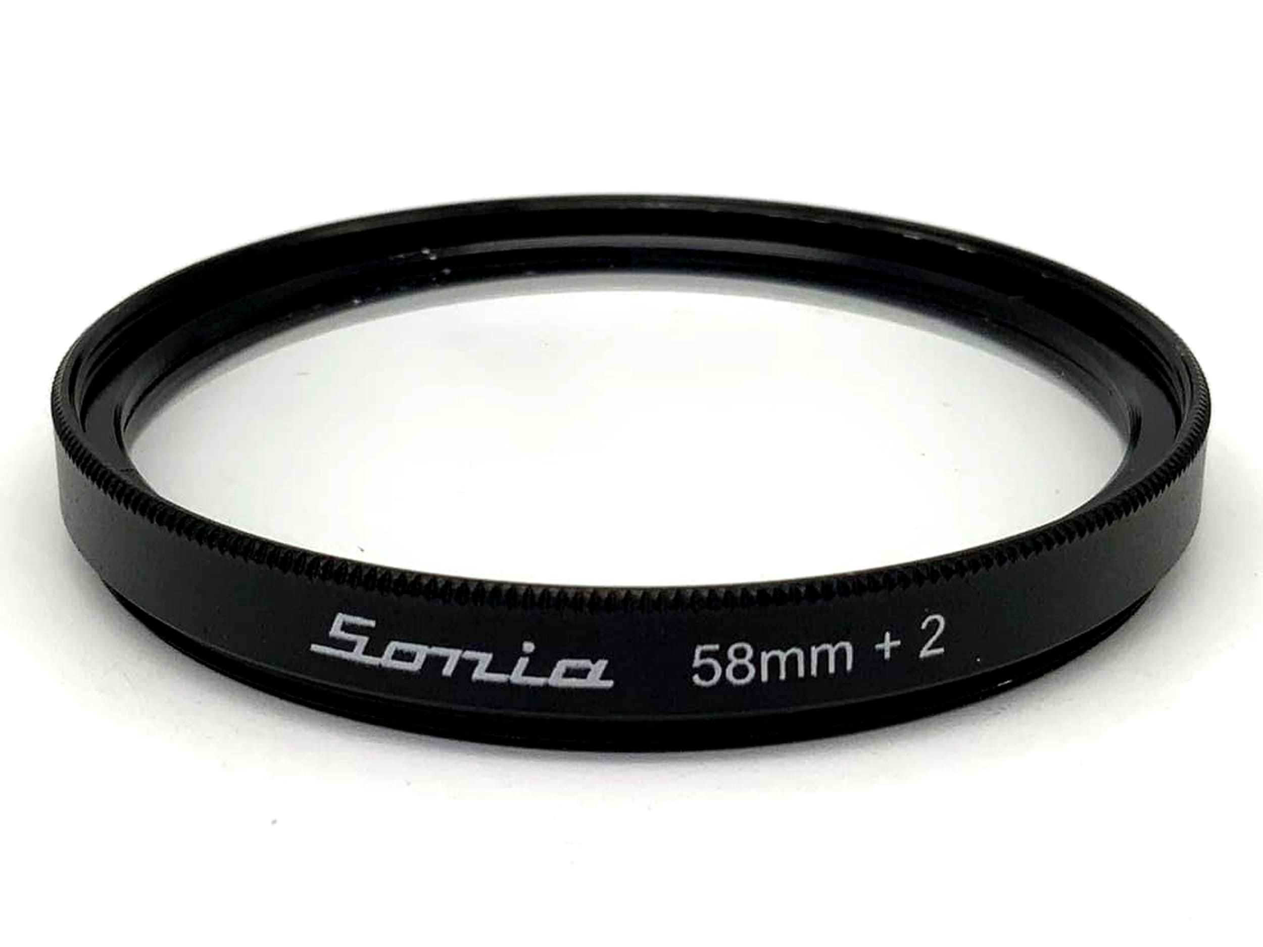 Sonia Close-Up Lens +2 (Close-Up) Filter 58mm Circular Filter Thread M58