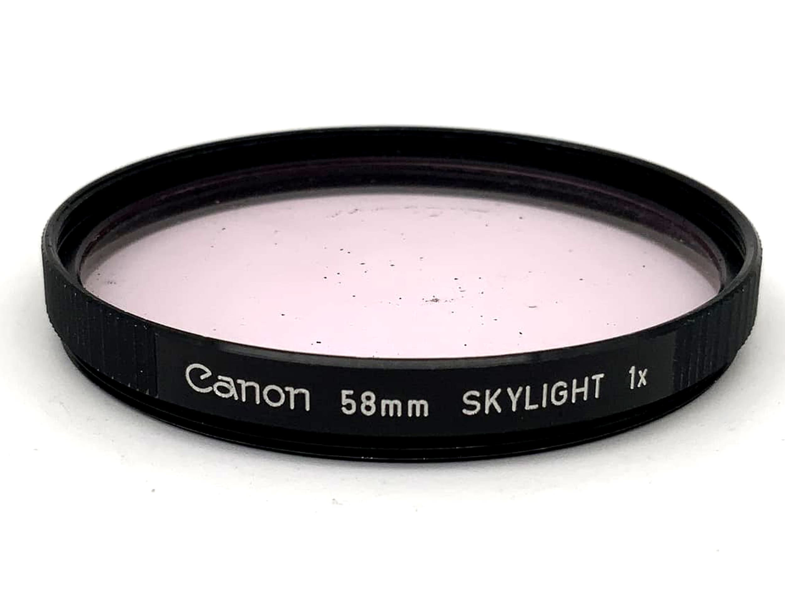 Canon Skylight 1x Filter 58mm Circular Filter Thread M58