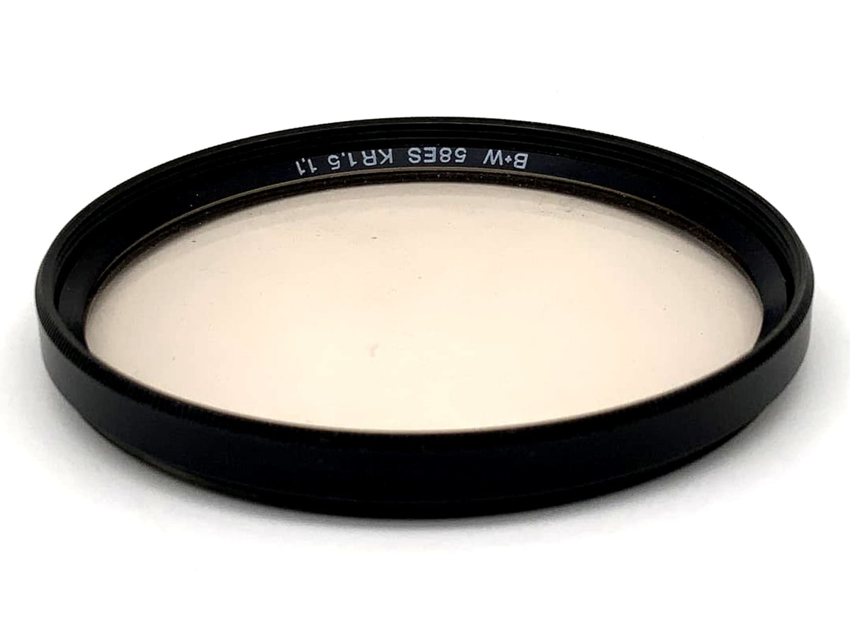B+W Correction Filter KR1.5 1.1 Filter 58mm Circular Filter Thread M58