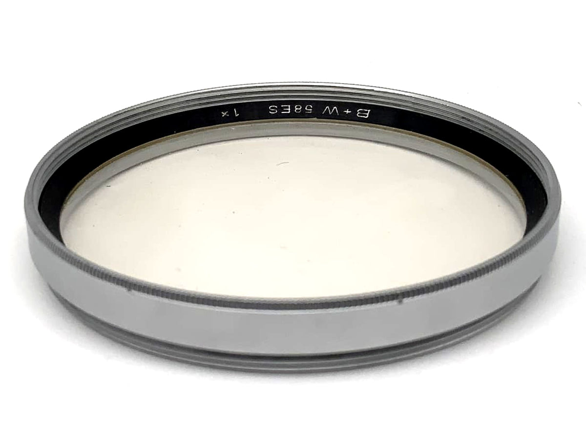 B+W Correction Filter 1x Silver Filter 58mm Circular Filter Thread M58