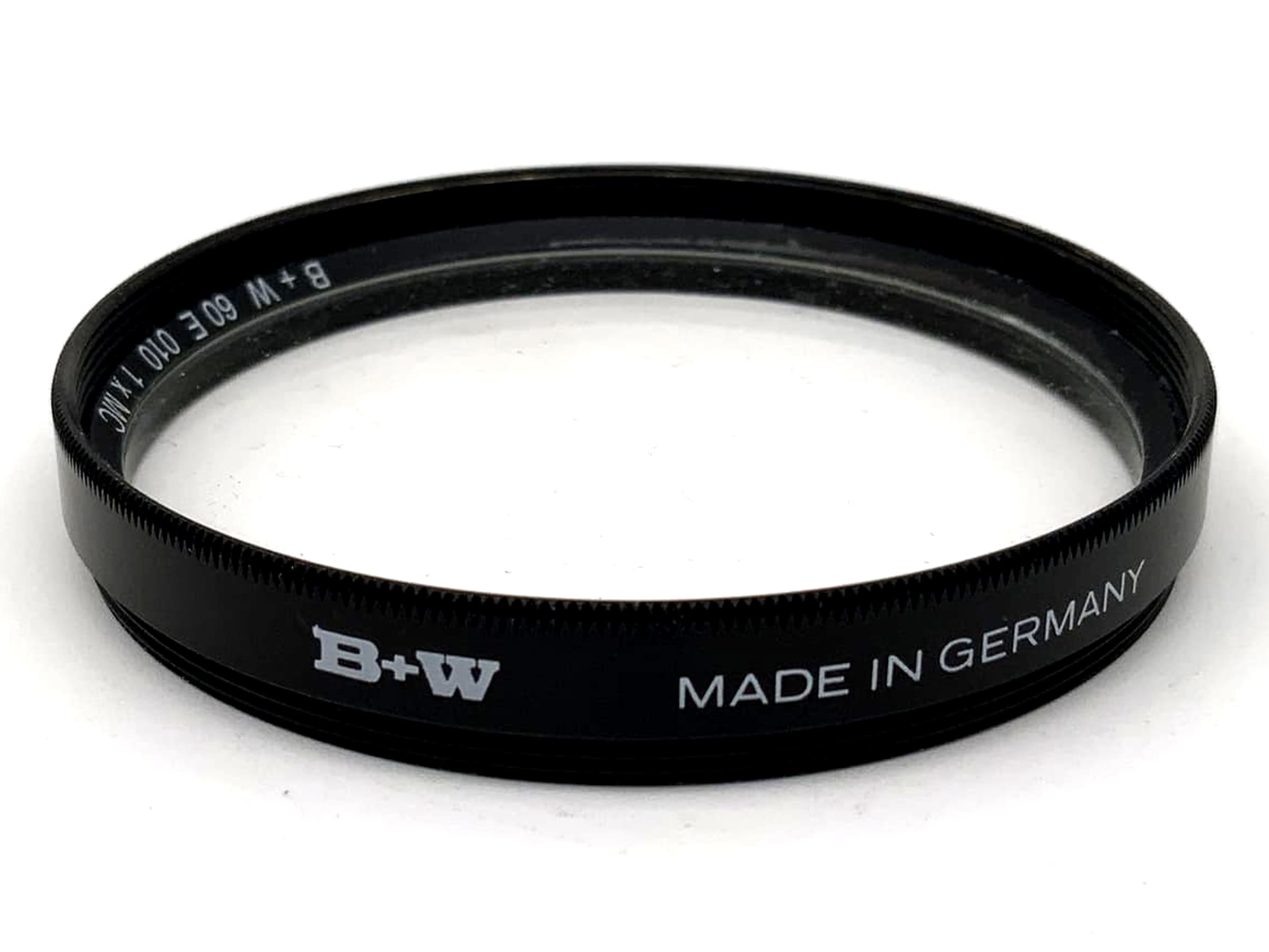 B+W UV filter 010 1xMC filter 60mm circular filter thread M60