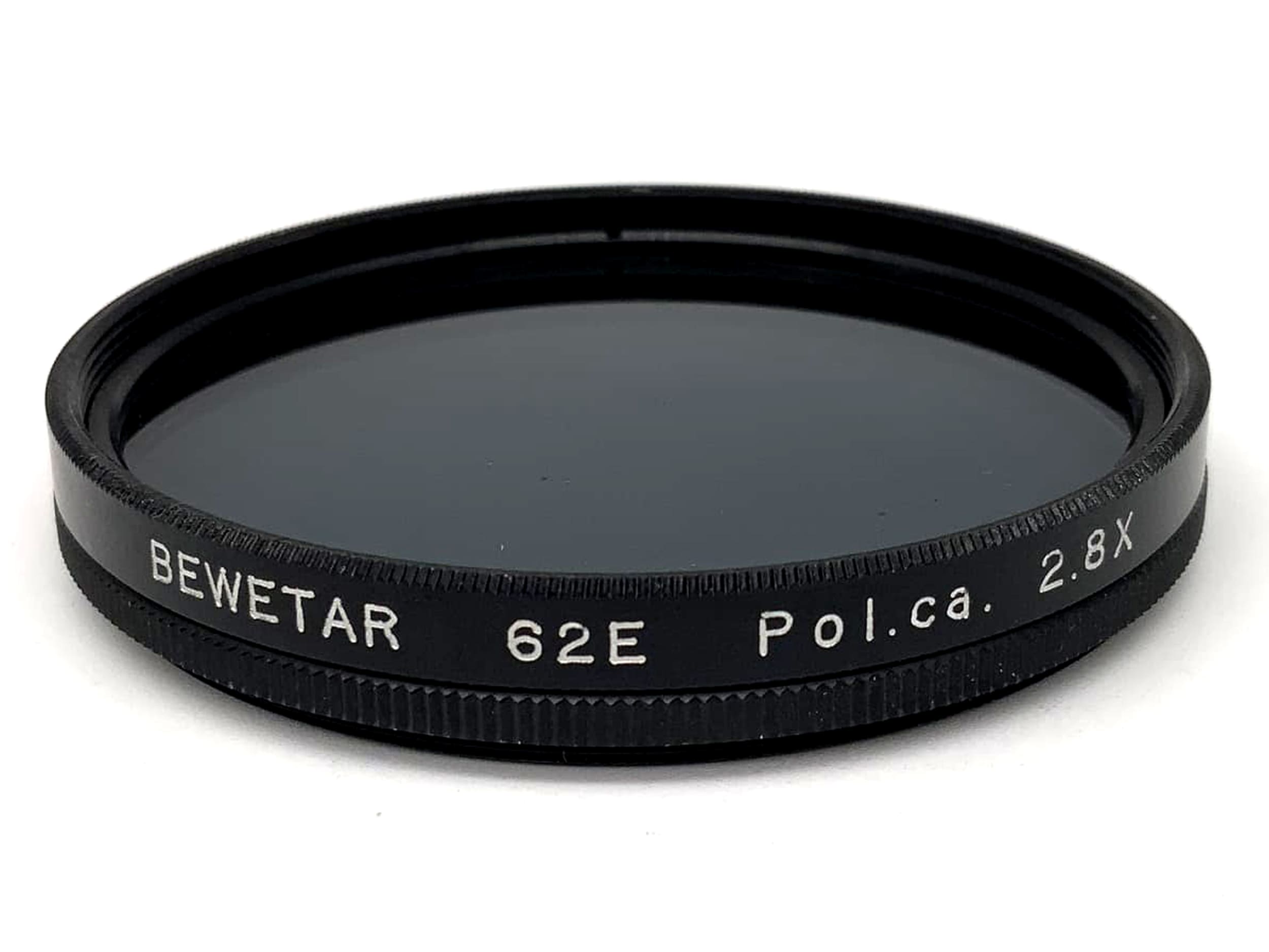 Bewetar polarizing filter, approx. 2.8x, 62mm circular filter thread M62