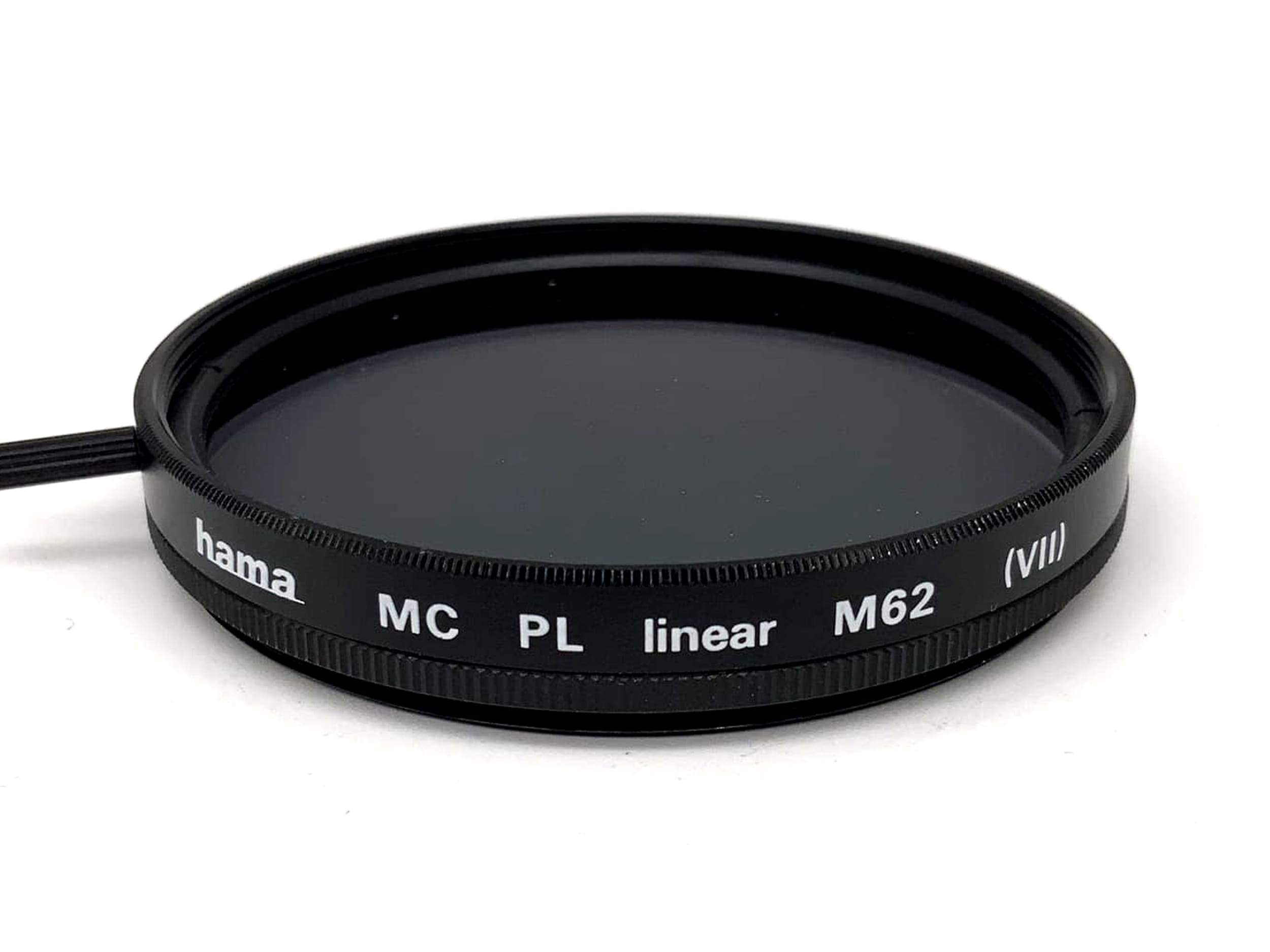 Hama MC PL linear polarizing filter (VII) 62mm circular filter thread M62