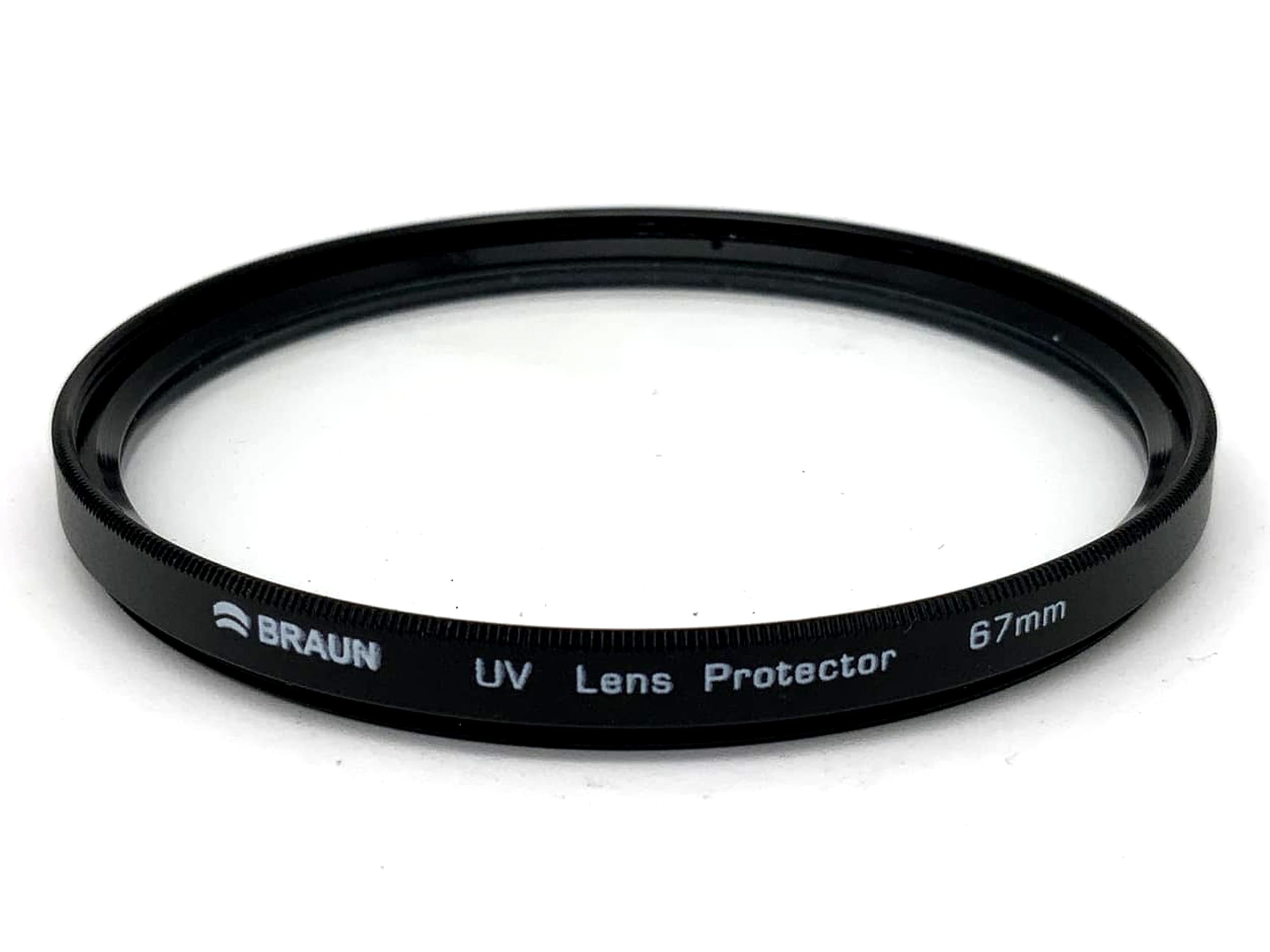 Braun UV filter UV lens protector filter 67mm circular filter thread M67