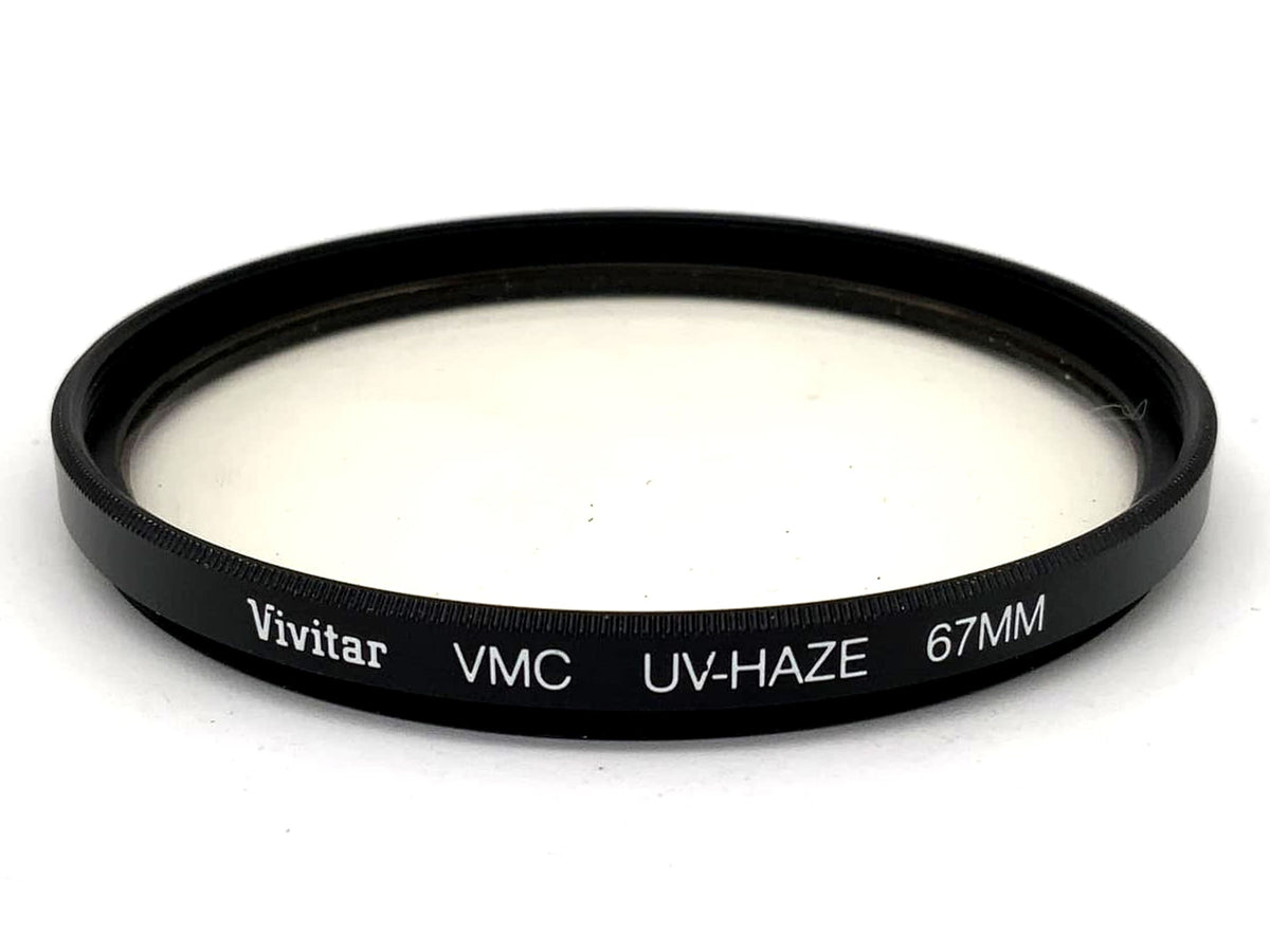 Vivitar UV filter VMC UV-Haze filter 67mm circular filter thread M67