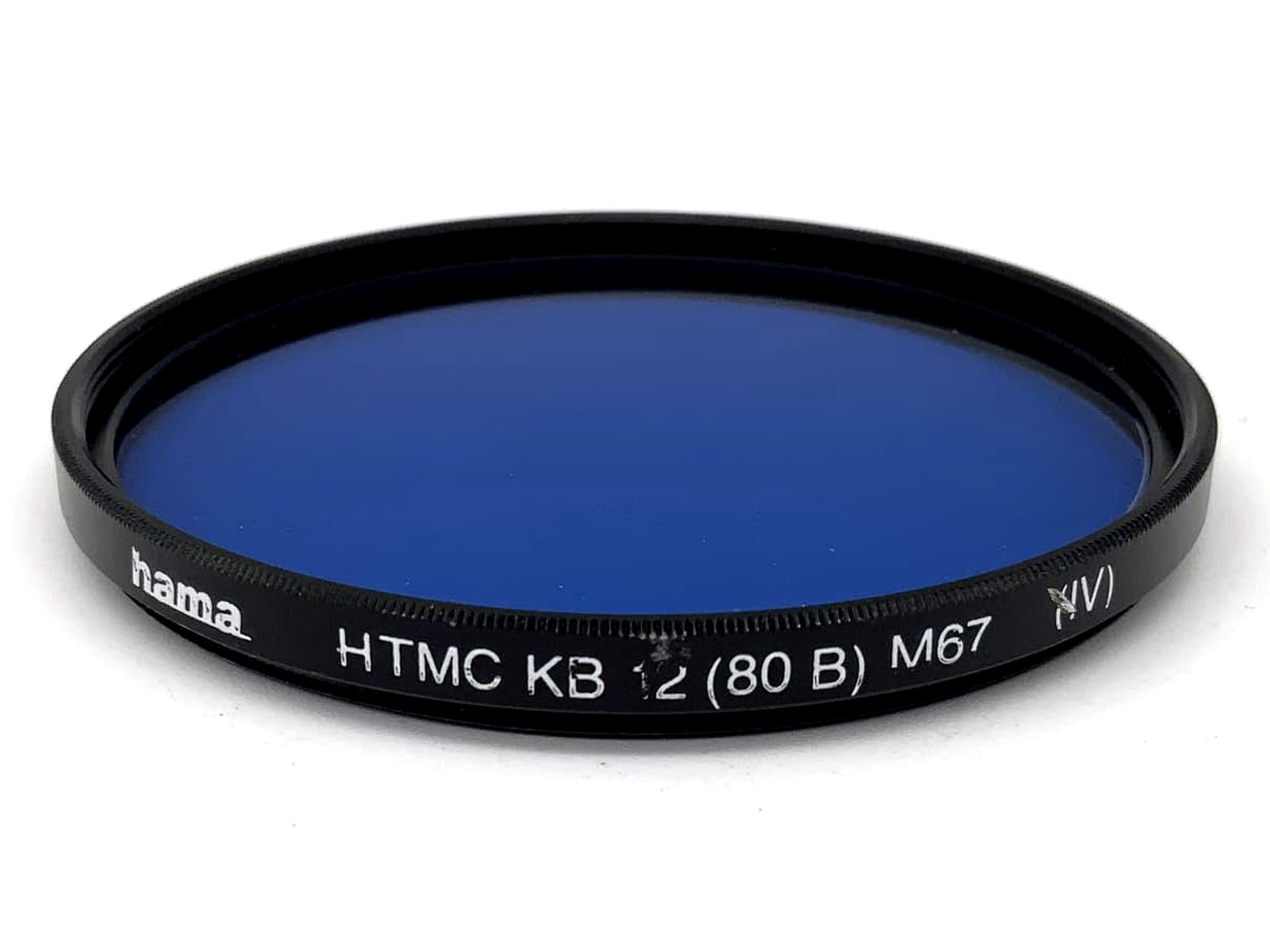 Hama HTMC KB 12(80B) (IV) Blue Color Filter 67mm Circular M67