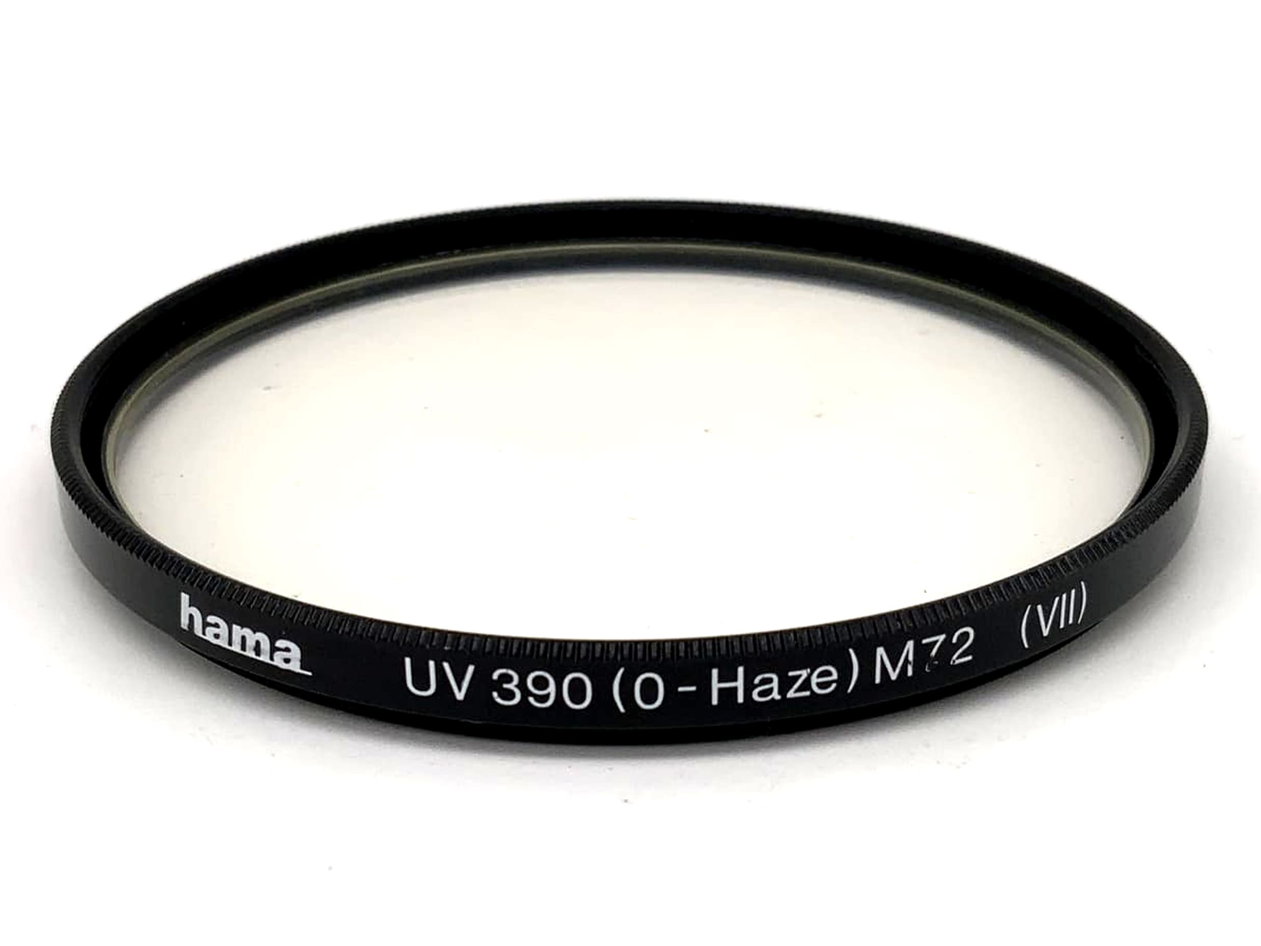 Hama UV filter UV 390(0-Haze) (VII) filter 72mm circular filter thread M72