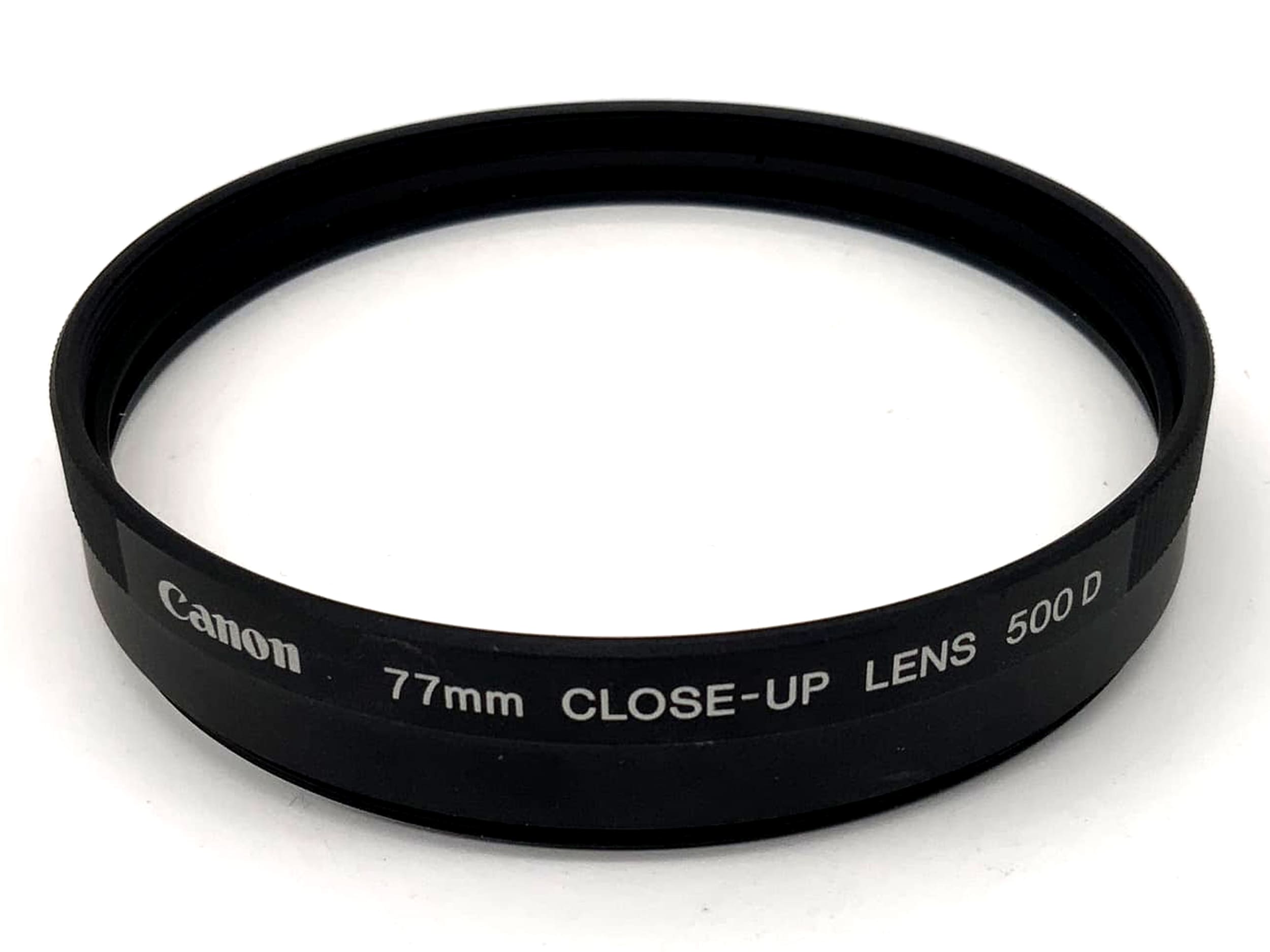 Canon Close-Up Lens 500D, 77mm Circular Filter, M77 Filter Thread
