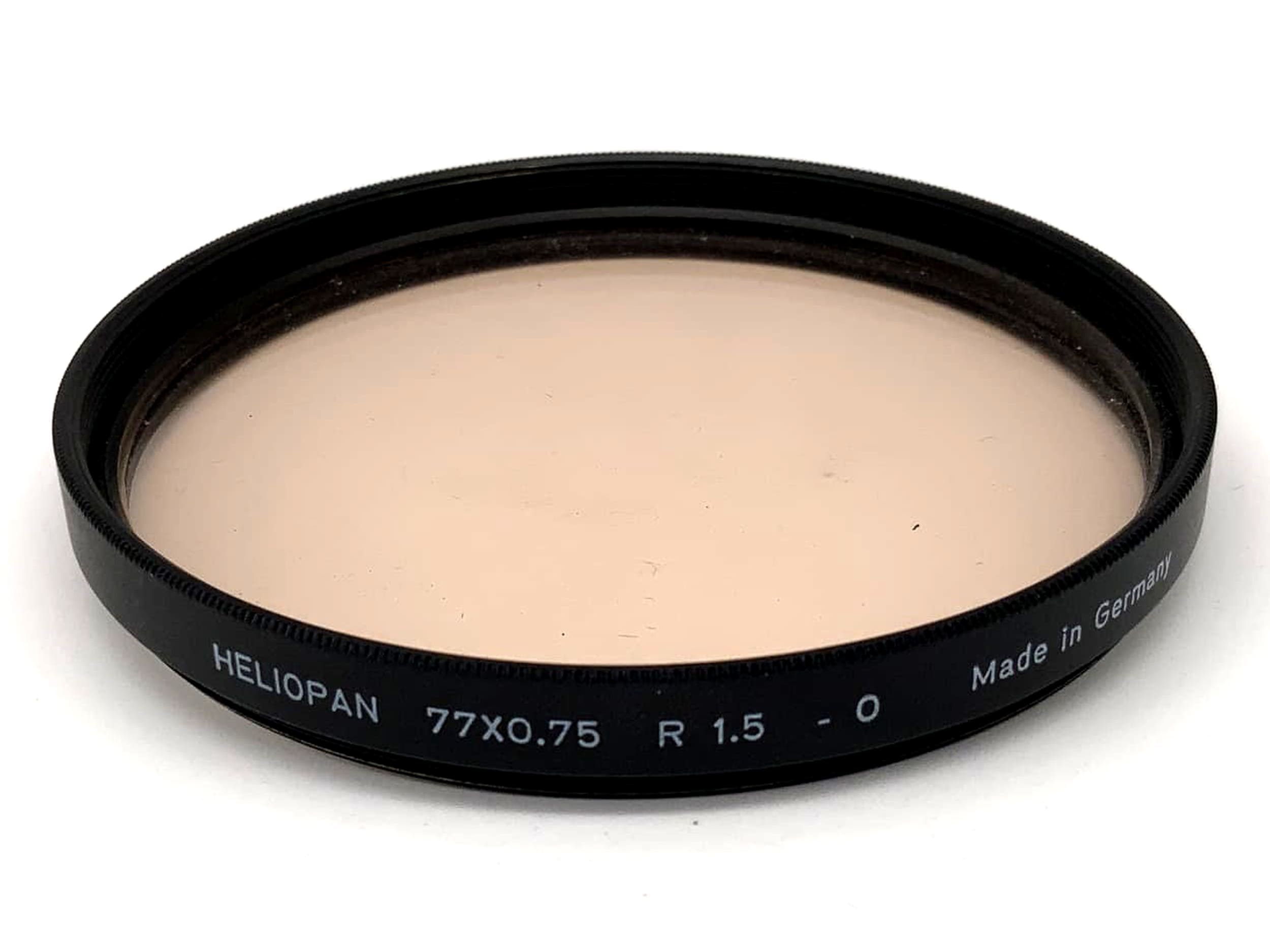 Heliopan Correction Filter 77x0.75 R 1.5 -O Filter 77mm Circular M77