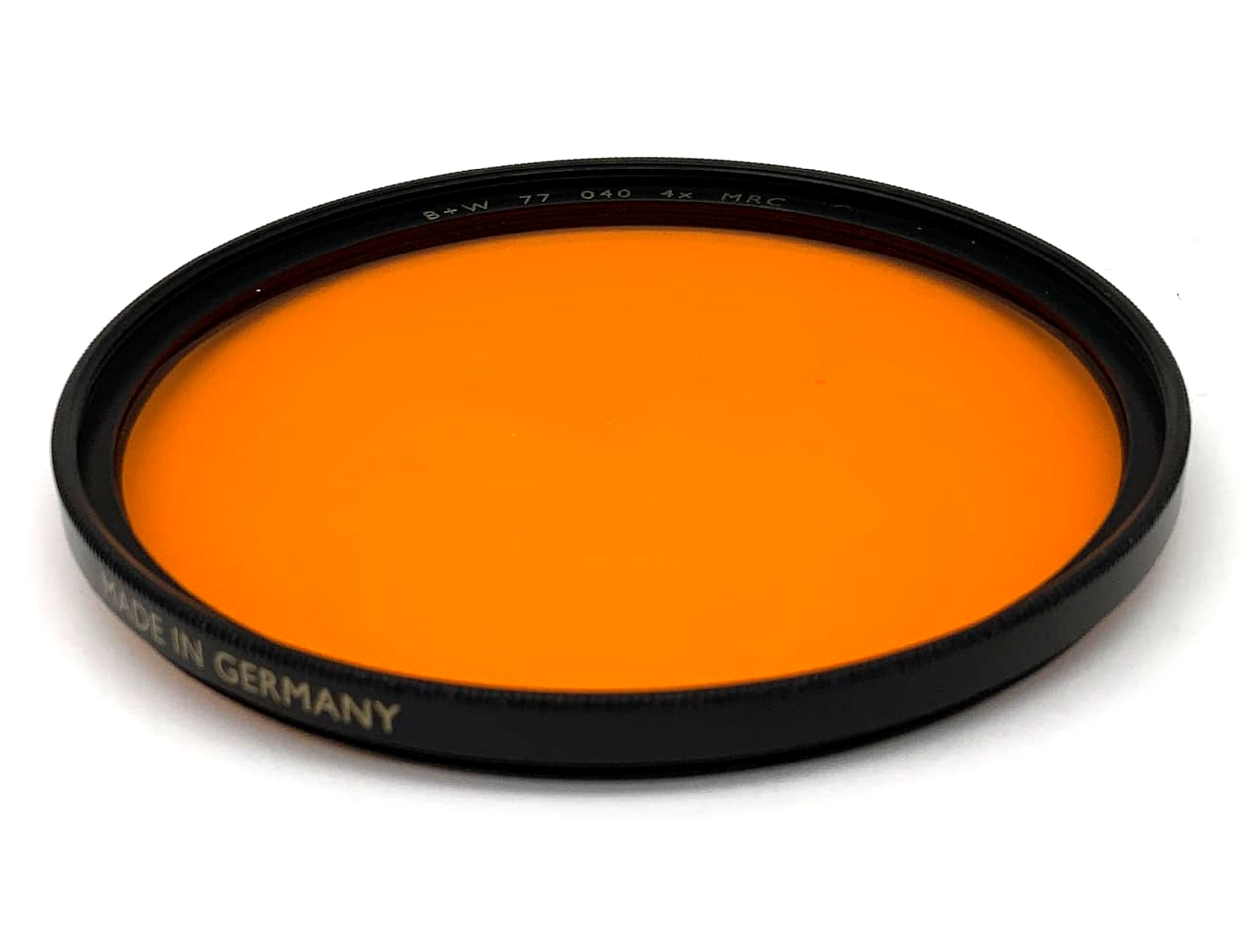 B+W Color Filter 040 4x MRC Orange Filter 77mm Circular Filter Thread M77