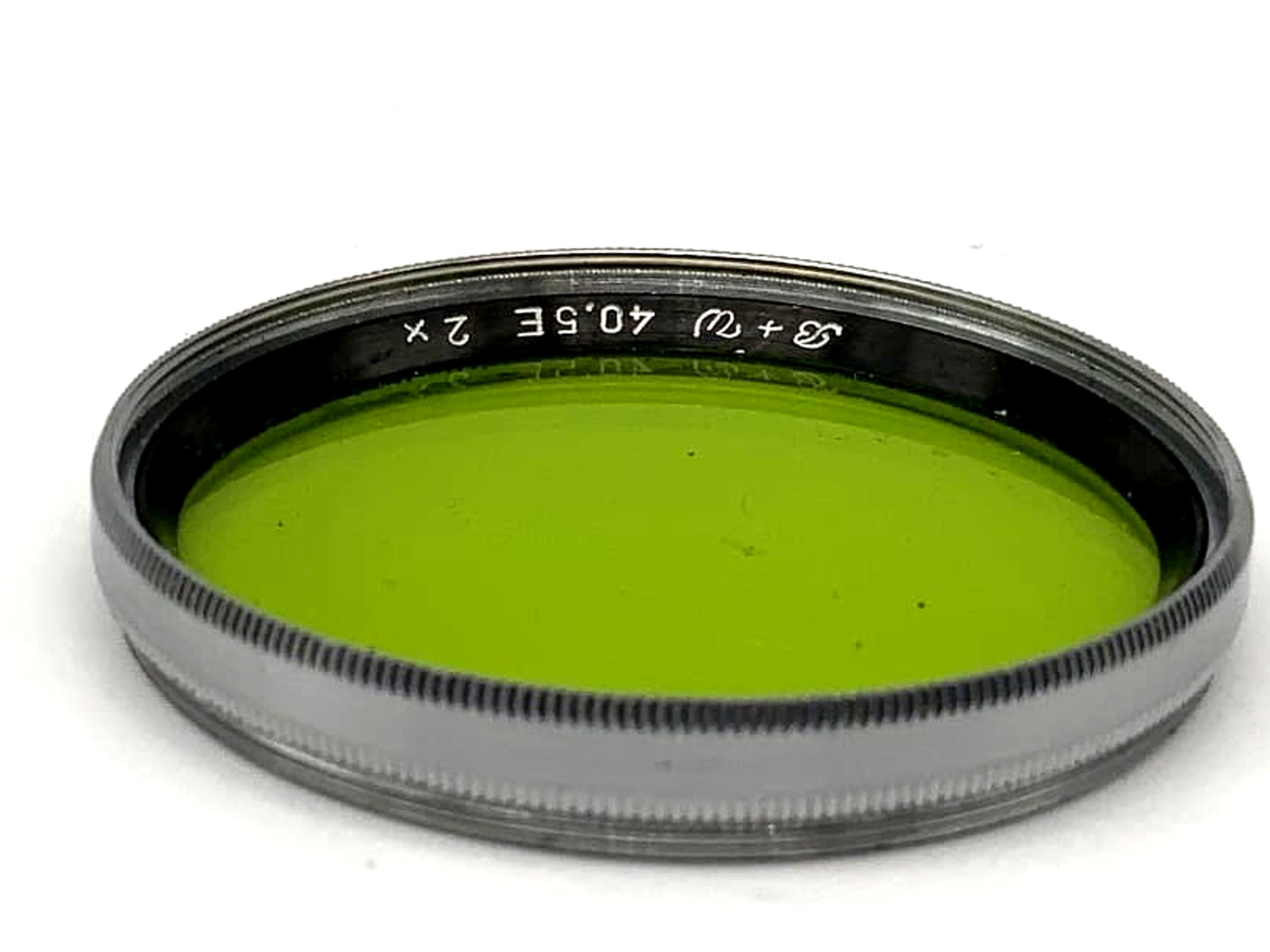 B+W Color Filter 40.5E 2x Green Filter 40.5mm Circular Filter Thread