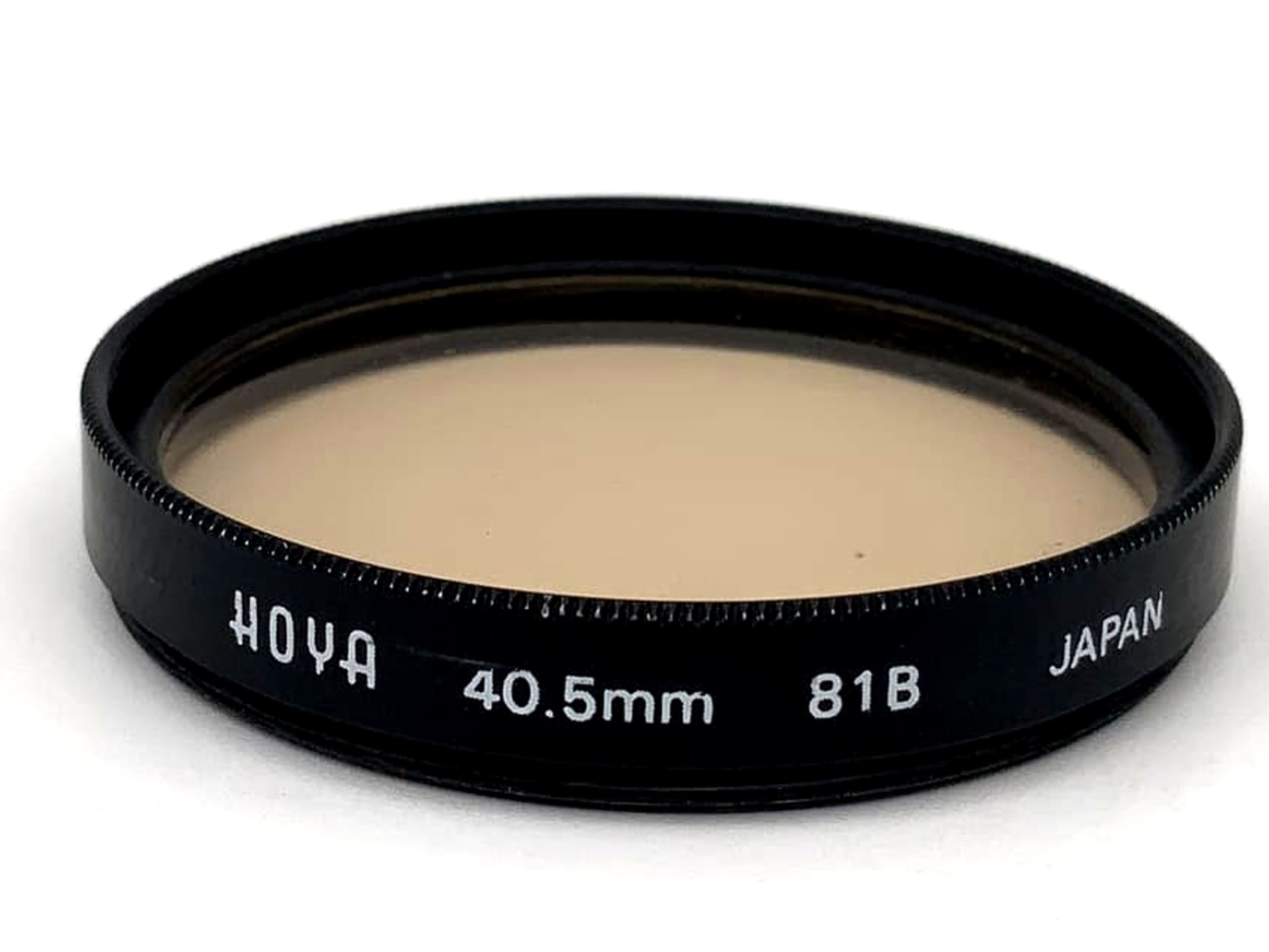 Hoya Correction Filter 81B Filter 40.5mm Circular Filter Thread M40