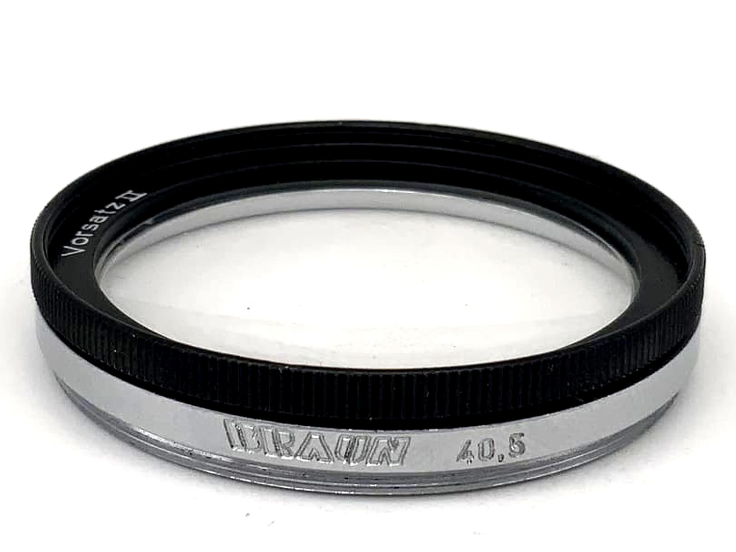 Braun Close-Up Lens Attachment II 40.5 Filter 40.5mm Circular Filter Thread