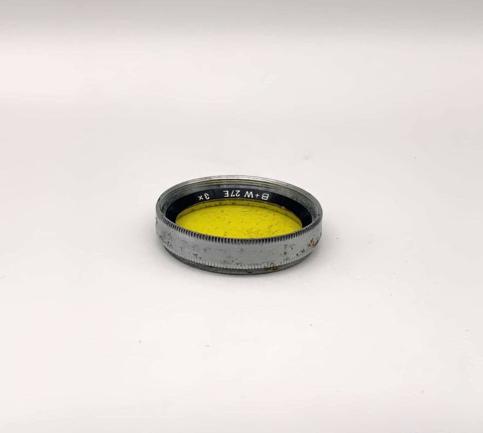 B+W Color Filter 3x Yellow Filter 27mm Circular Filter Thread M27