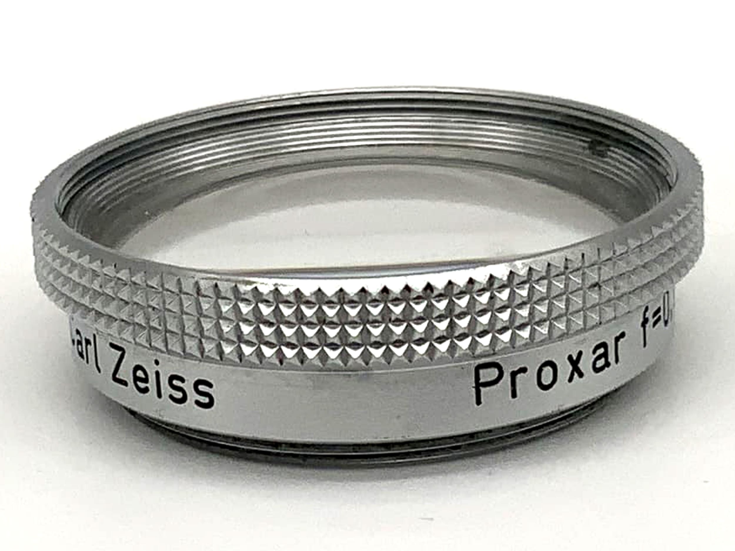 Carl Zeiss close-up lens Proxar f=0.1m S27 filter 27mm circular filter thread M27