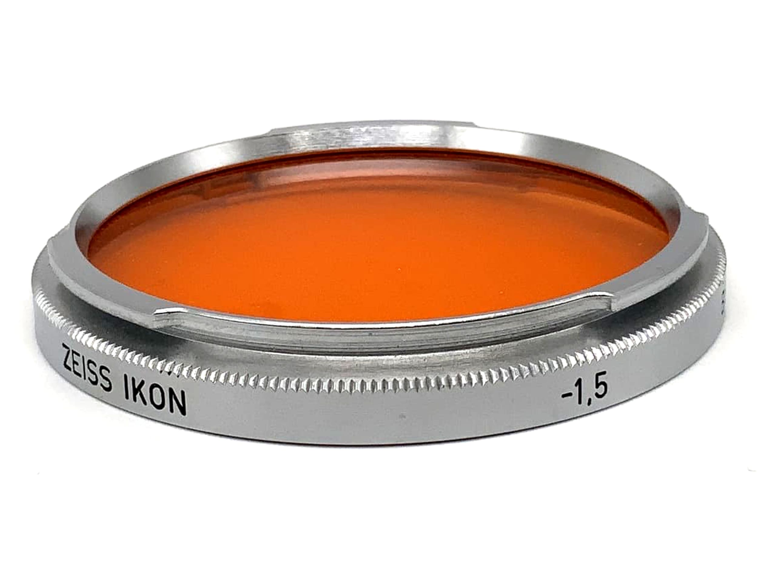 Zeiss Ikon Orange Color Filter -1.5 B56 O 3x Contarex Bayonet Circular MCo