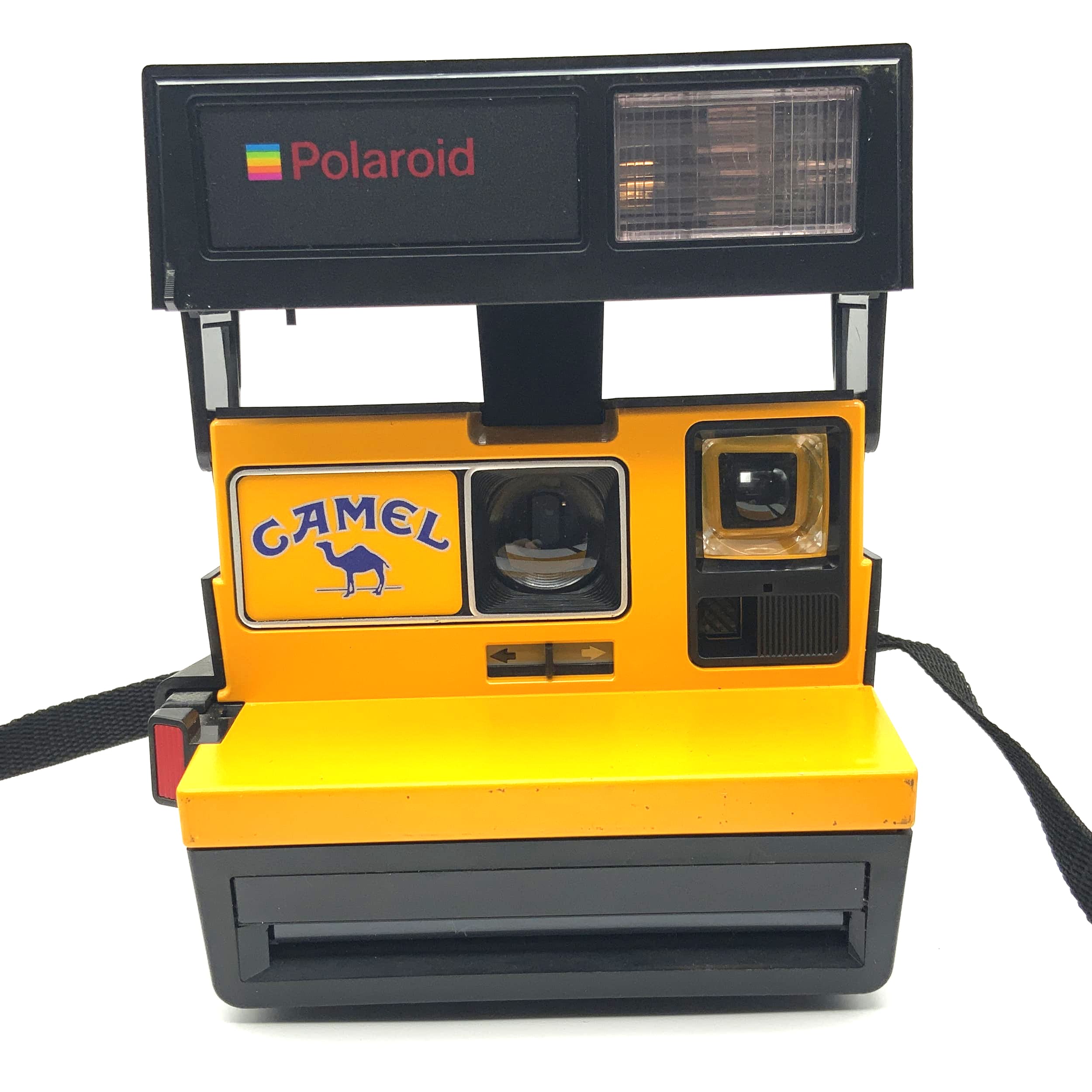 Polaroid 600 instant camera, Camel special edition, instant camera, 600 film