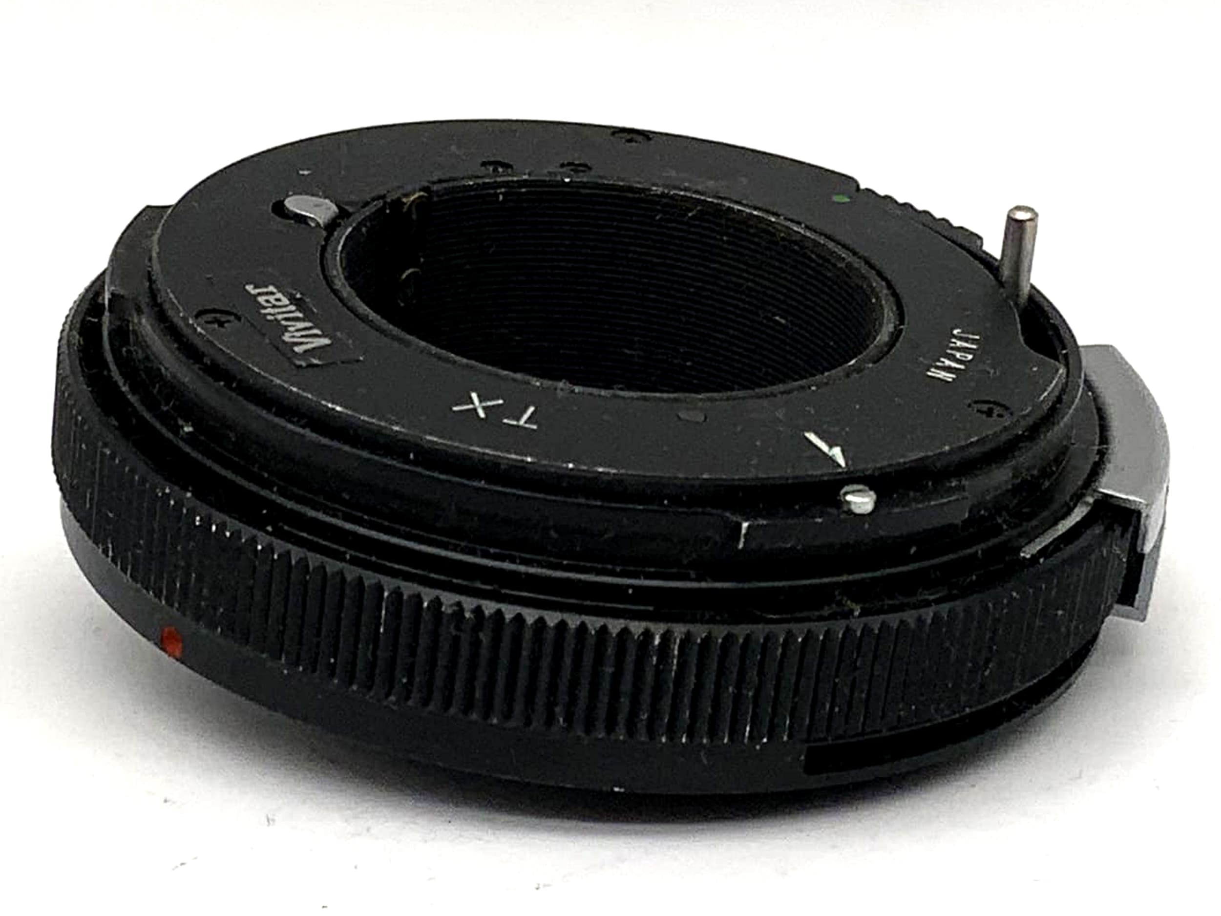 Vivitar TX lens adapter adapter (Soligor T4/Vivitar TX -> Canon FD)