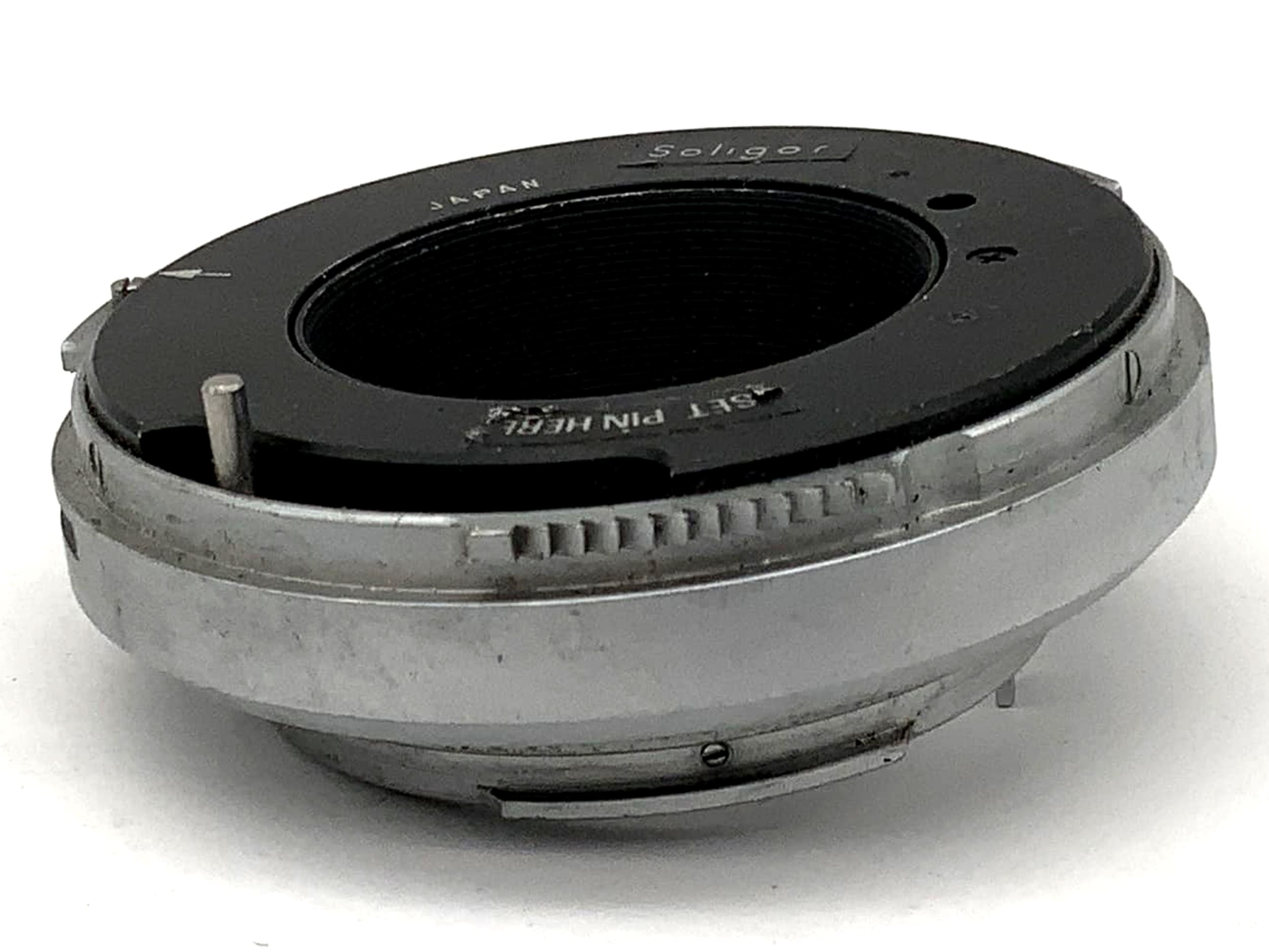 Lens adapter silver adapter (Soligor T4/Vivitar TX -> Minolta MD)