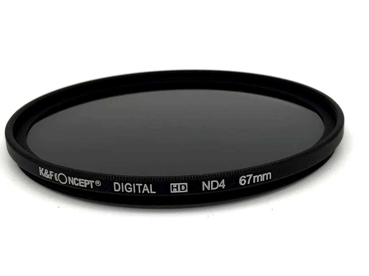 K&amp;F Concept Digital HD ND4 Neutral Density Filter, 67mm Circular, M67