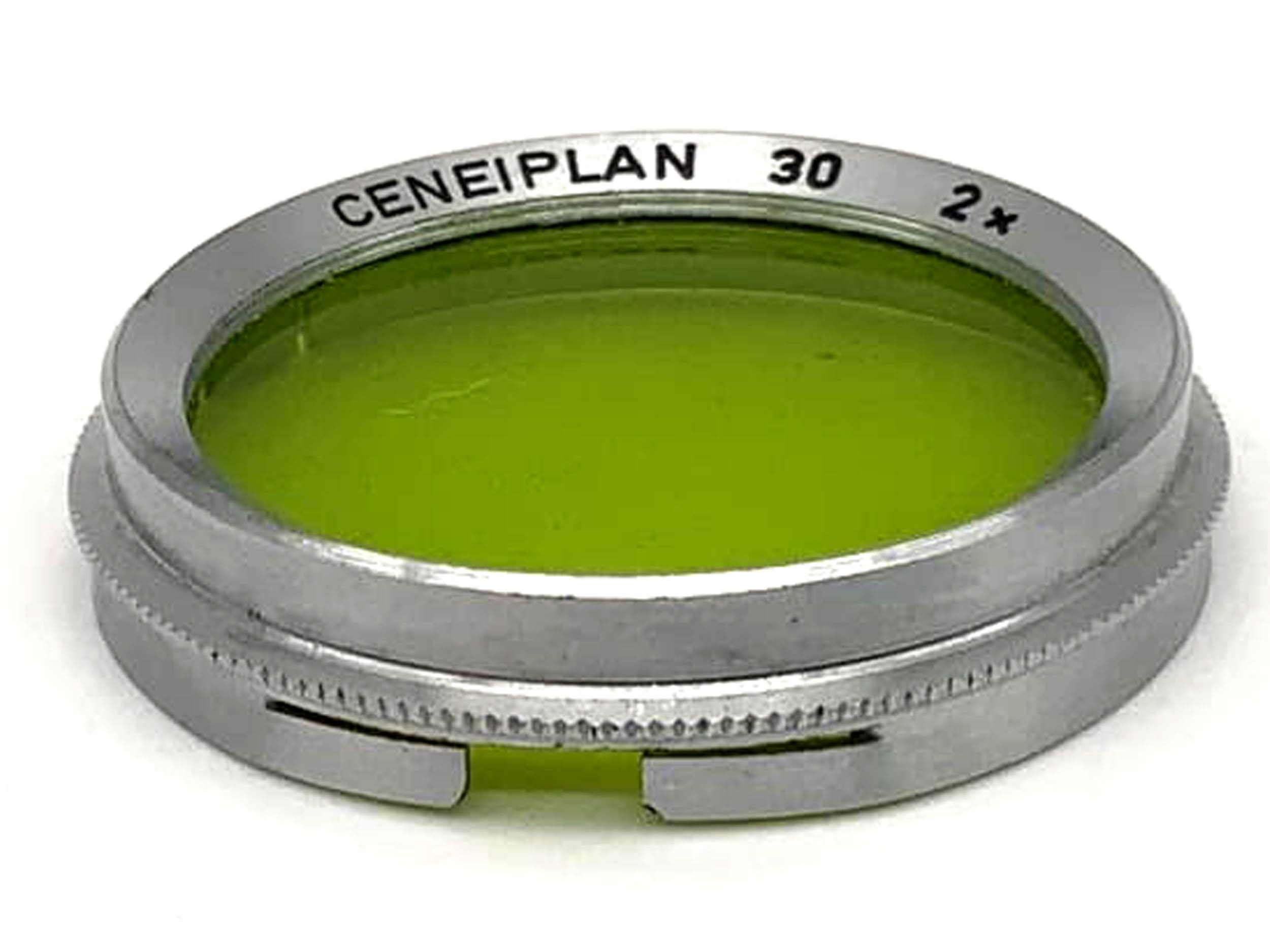 Ceneiplan color filter 2x yellow-green yellow-green plug-in filter slip on 30mm M30