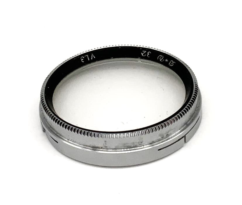 B+W VL3 Close Up Lens, Slip-On Filter, 32mm Circular, M32