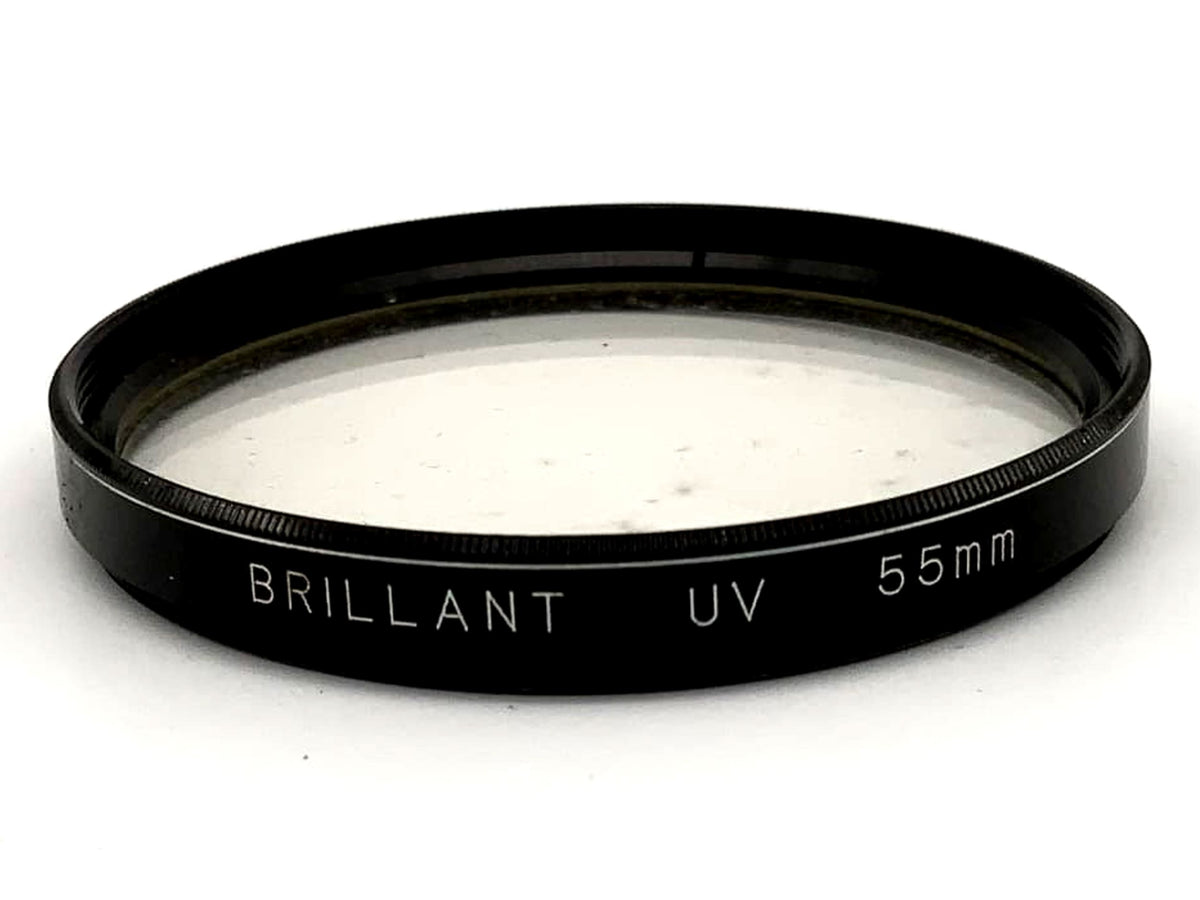 Brilliant UV filter, 55mm circular, filter thread M55