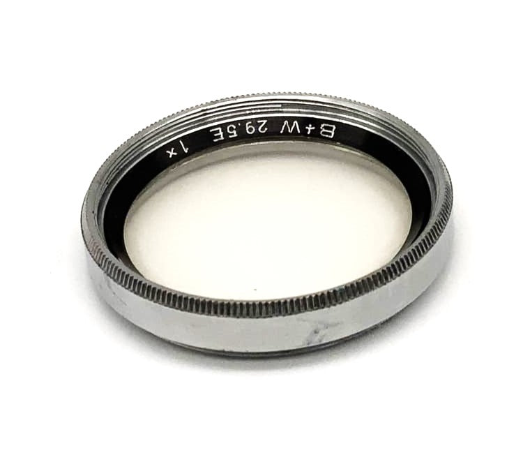B+W Correction Filter 29.5E 1X Filter 29.5mm Circular Filter Thread