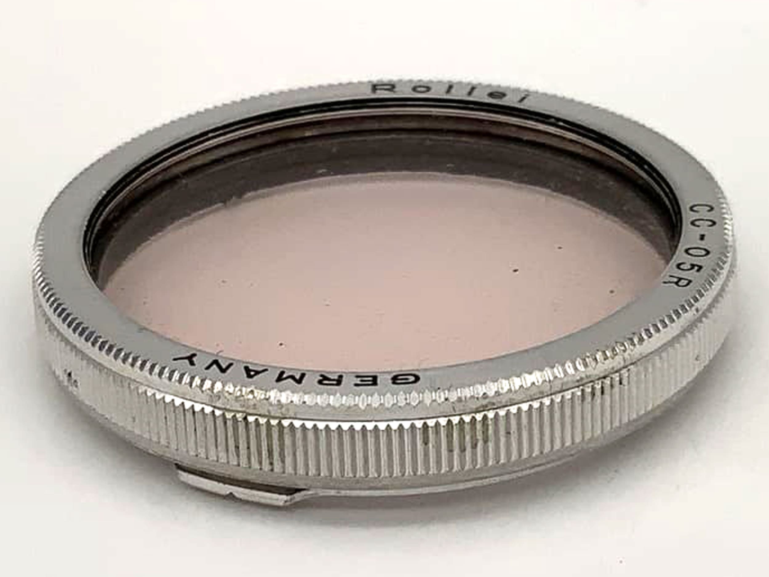 Rollei UV filter CC-05R for Rolleiflex f/3.5 Tessar/Xenar (RI) filter bay I