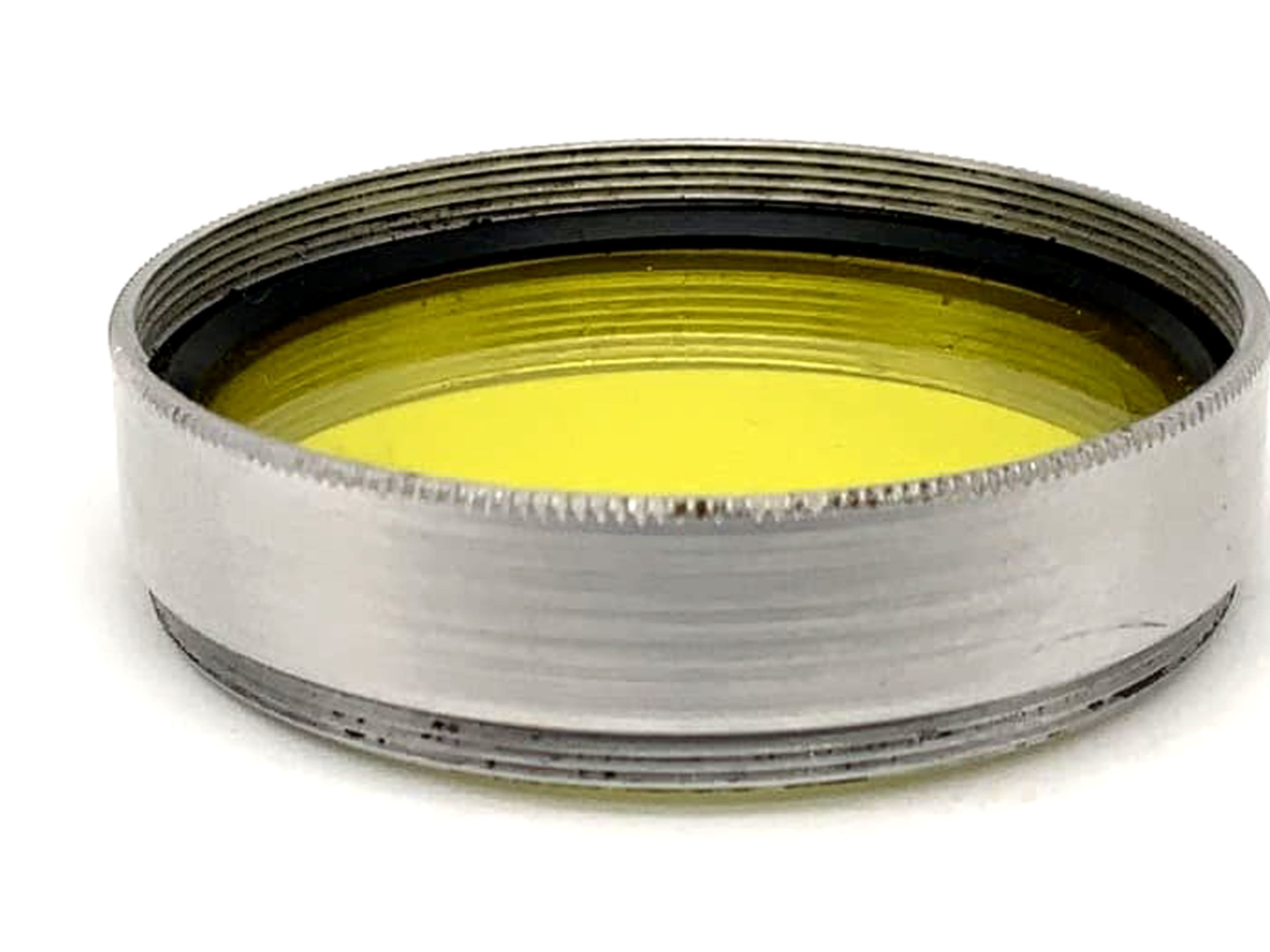 Arnz Jena Color Filter M 35.5 Yellow Filter 35.5mm Circular
