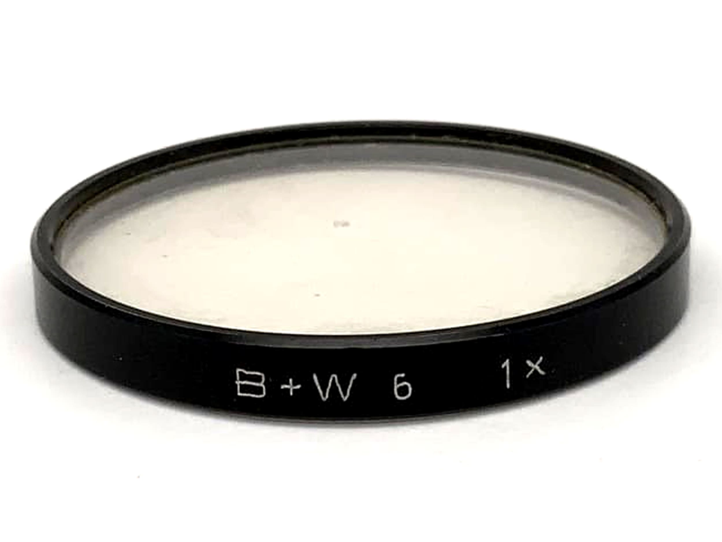 B+W UV filter 1x UV/Haze filter Series 6 circular filter thread