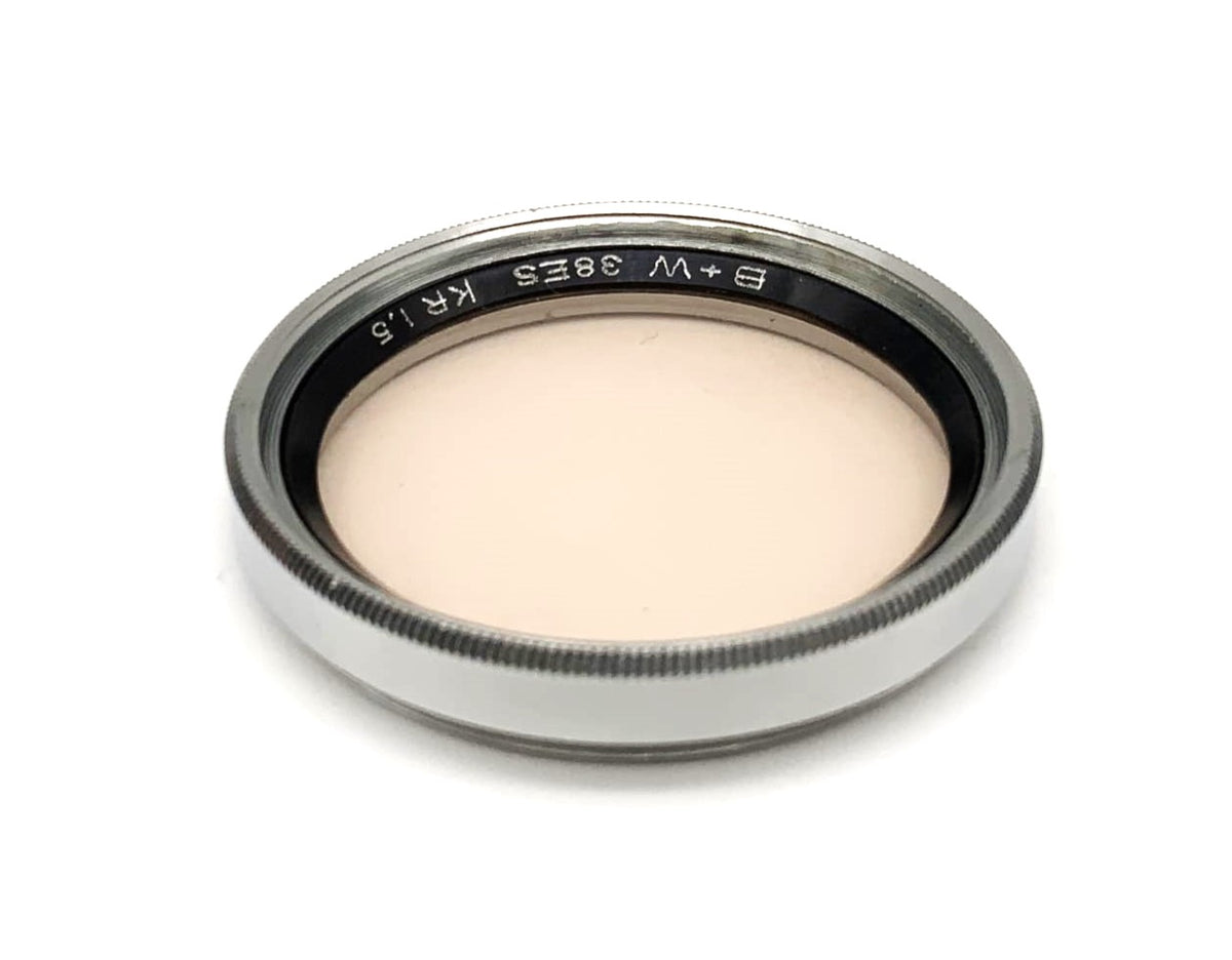 B+W Correction Filter 38ES KR1.5 Filter 38mm Circular Filter Thread M38