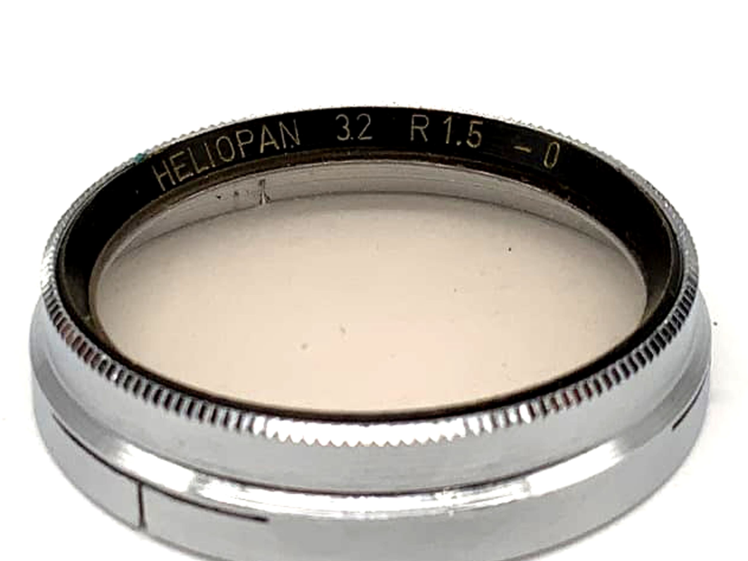 Heliopan correction filter R 1.5 -0 plug-in filter slip-on filter 32mm M32