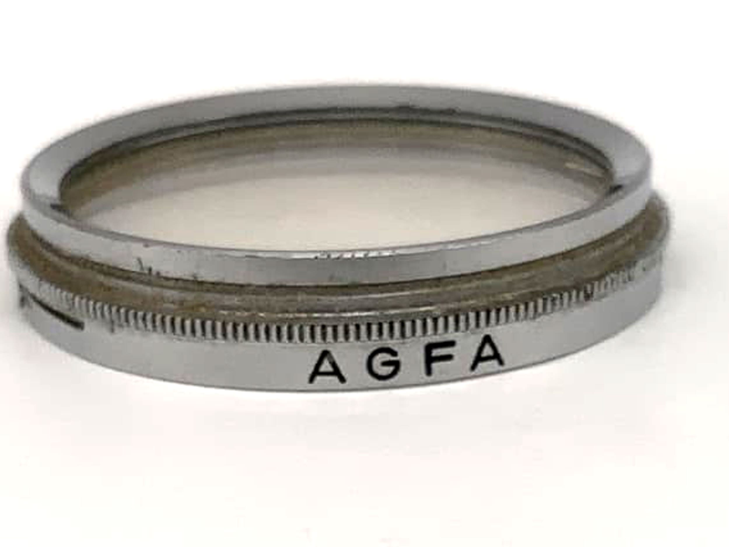 Agfa UV filter UV A plug-in filter Slip-on filter 37mm circular M37