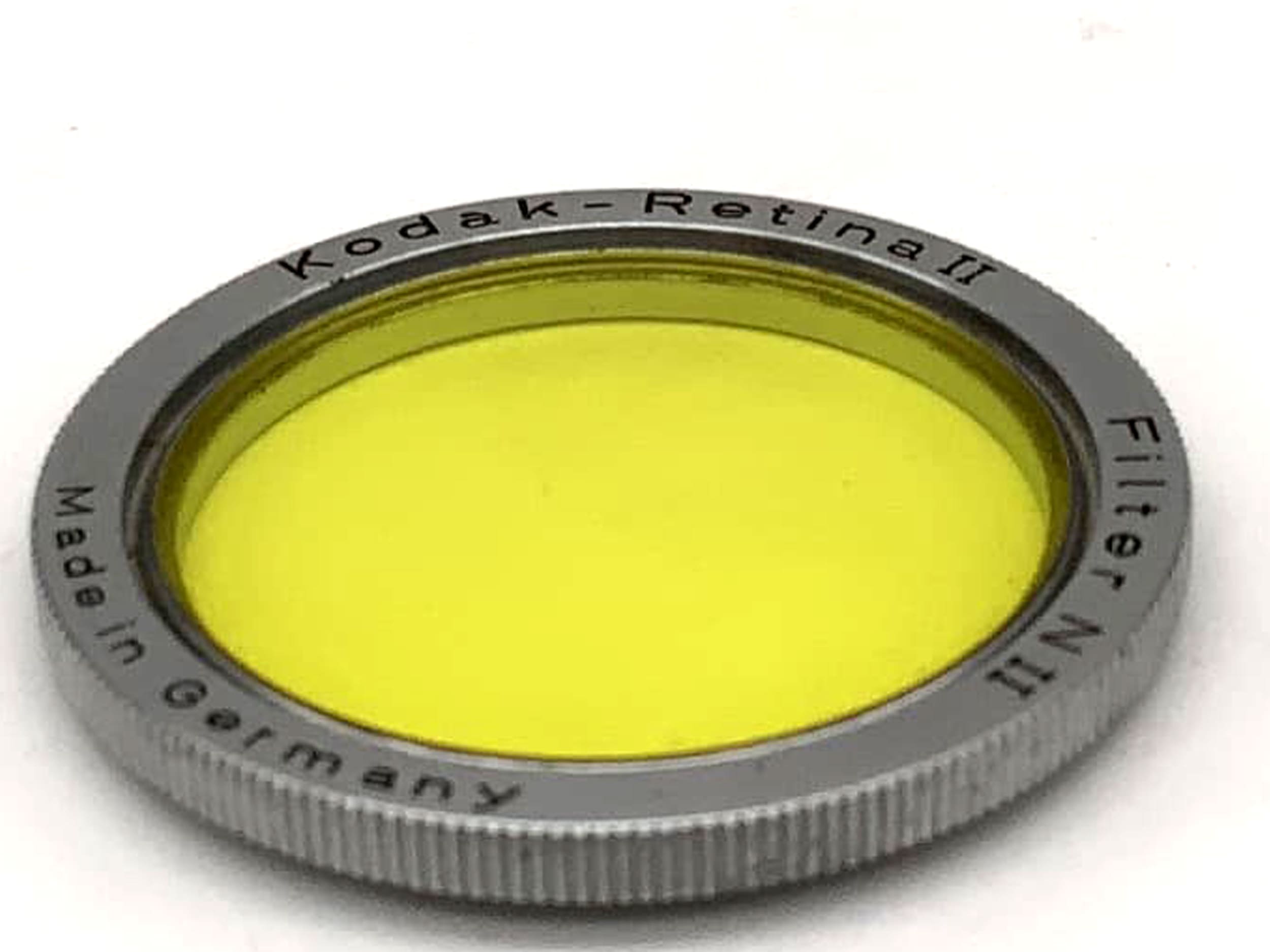 Kodak Color Filter Retina II Filter N II Yellow Filter 29.5mm Circular