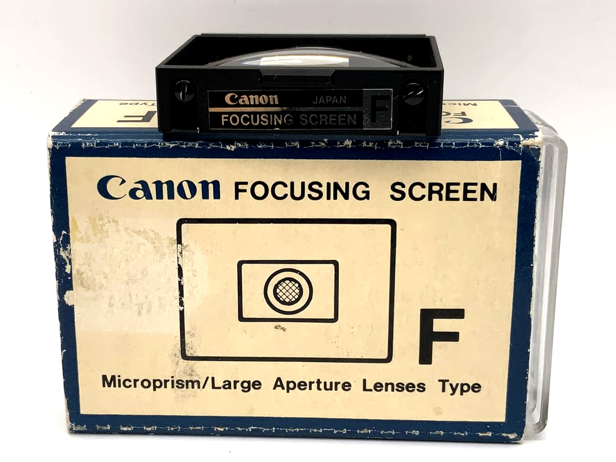 Canon Focusing Screen F for Canon F-1 Focusing Screen L Ground Glass with Original Packaging