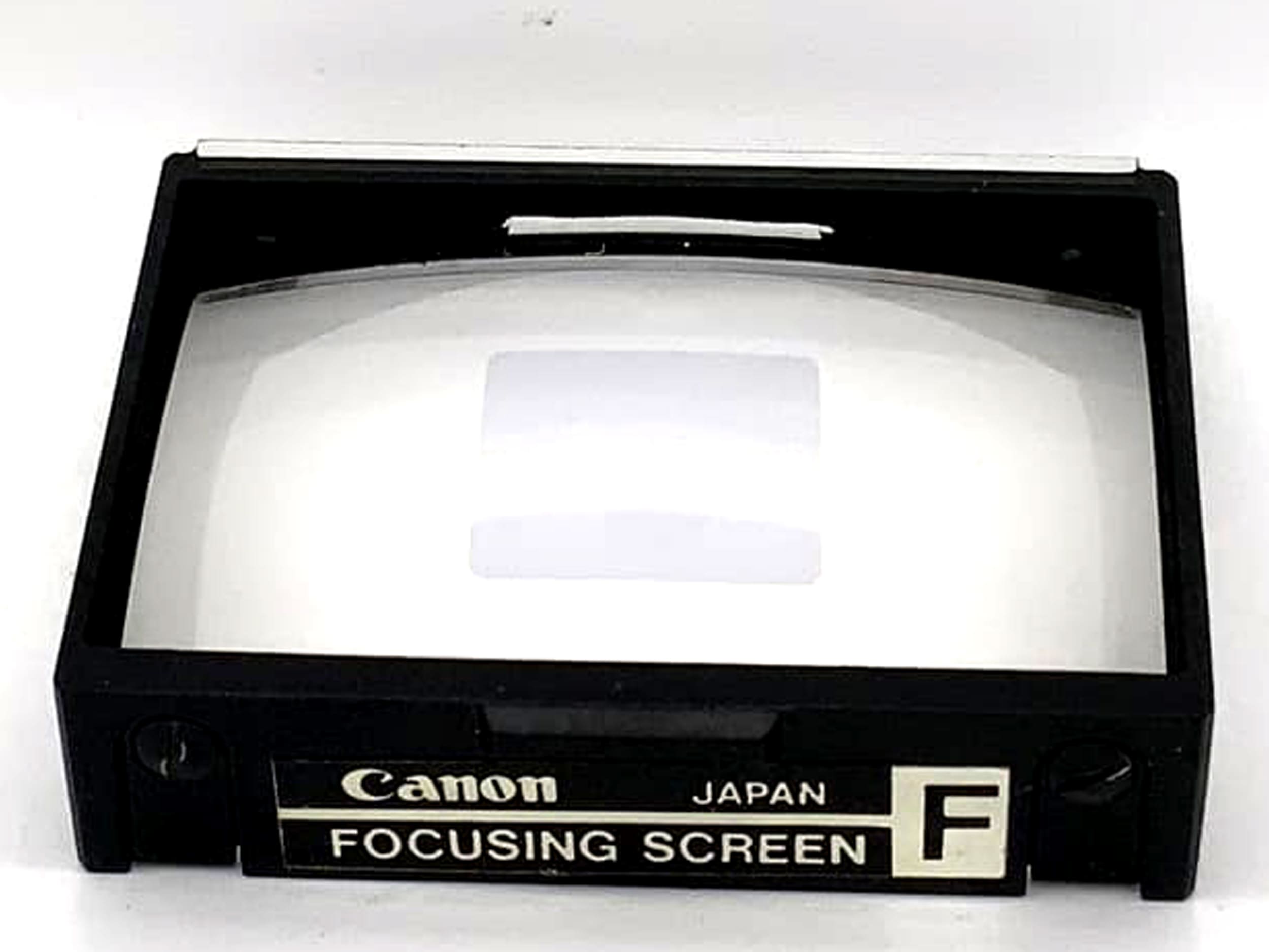 Canon Focusing Screen F for Canon F-1 Focusing Screen L Ground Glass with Original Packaging