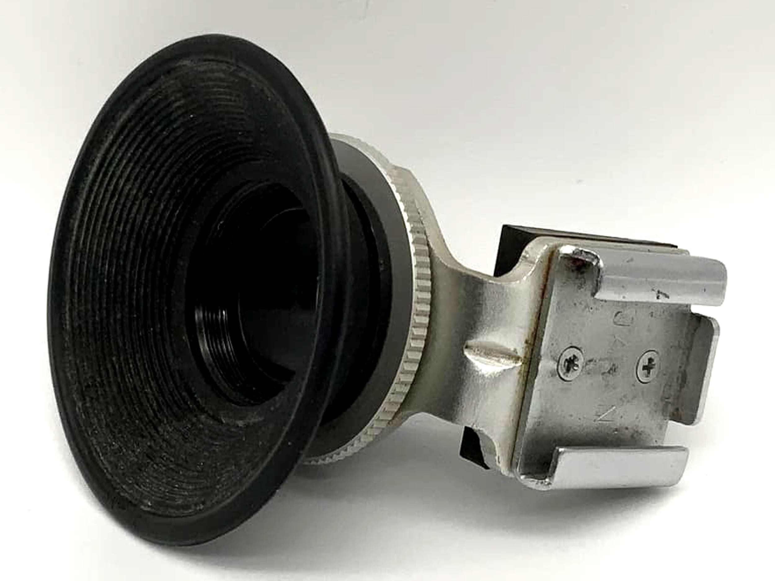 Pentacon eyecup for older Praktica models with flash shoe