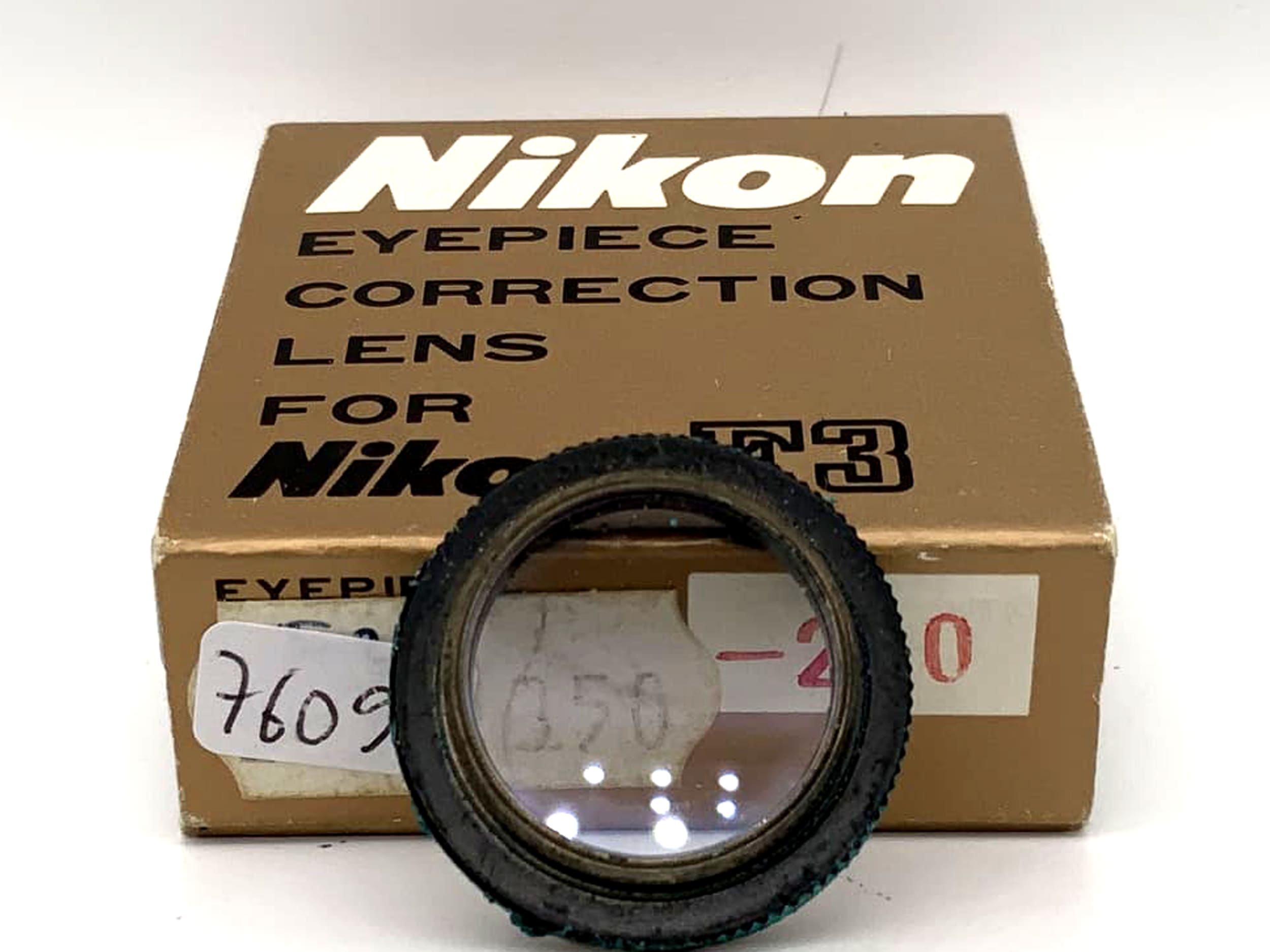 Nikon -2 diopter lens for Nikon F3 eye correction lens/eyepiece in original packaging
