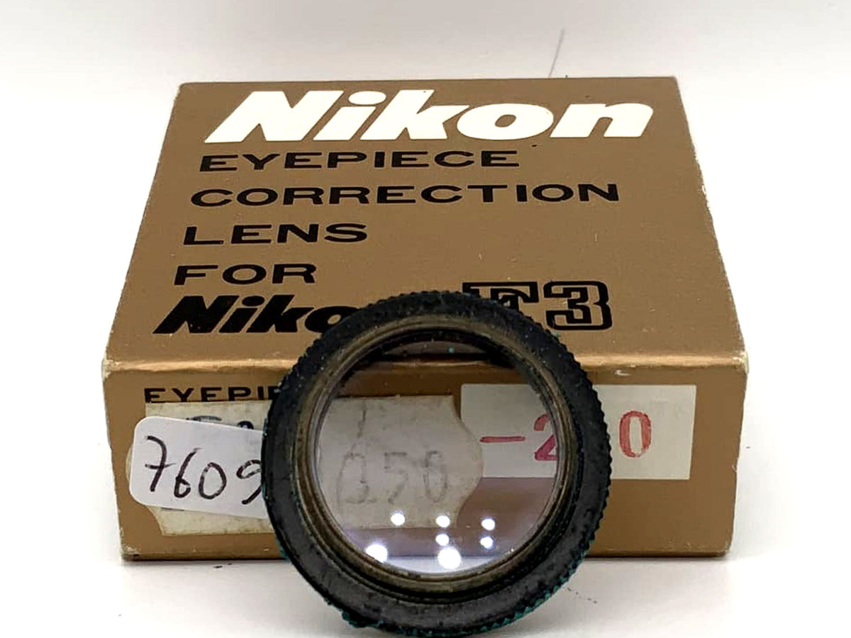 Nikon -2 diopter lens for Nikon F3 eye correction lens/eyepiece in original packaging