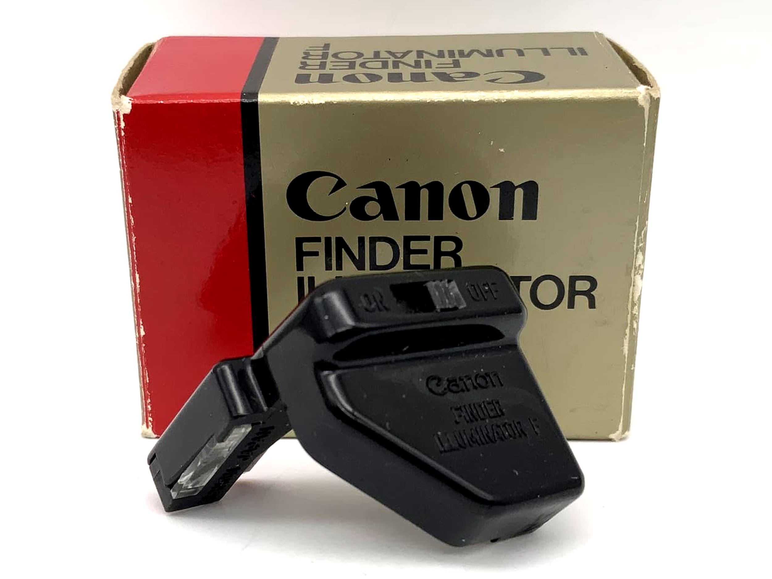 Canon viewfinder light F for Canon F-1, finder illuminator in original packaging