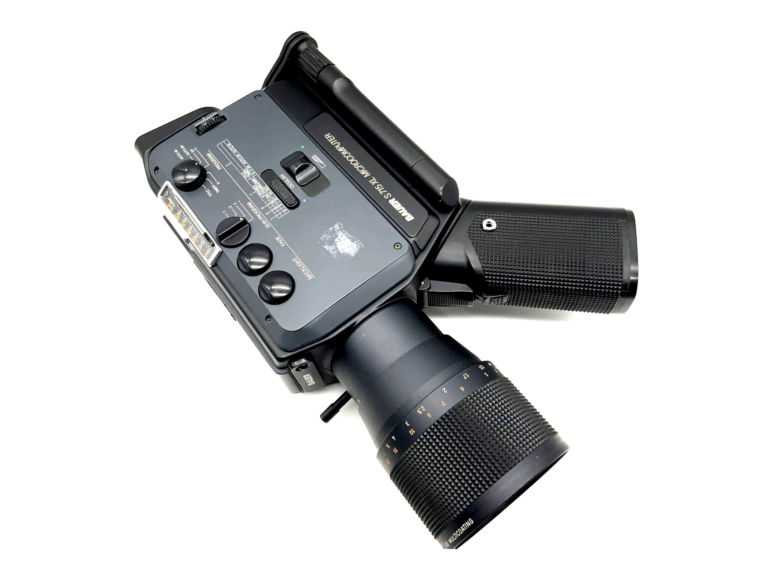 Bauer S 715 XL film camera Microcomputer Super 8 camera movie camera