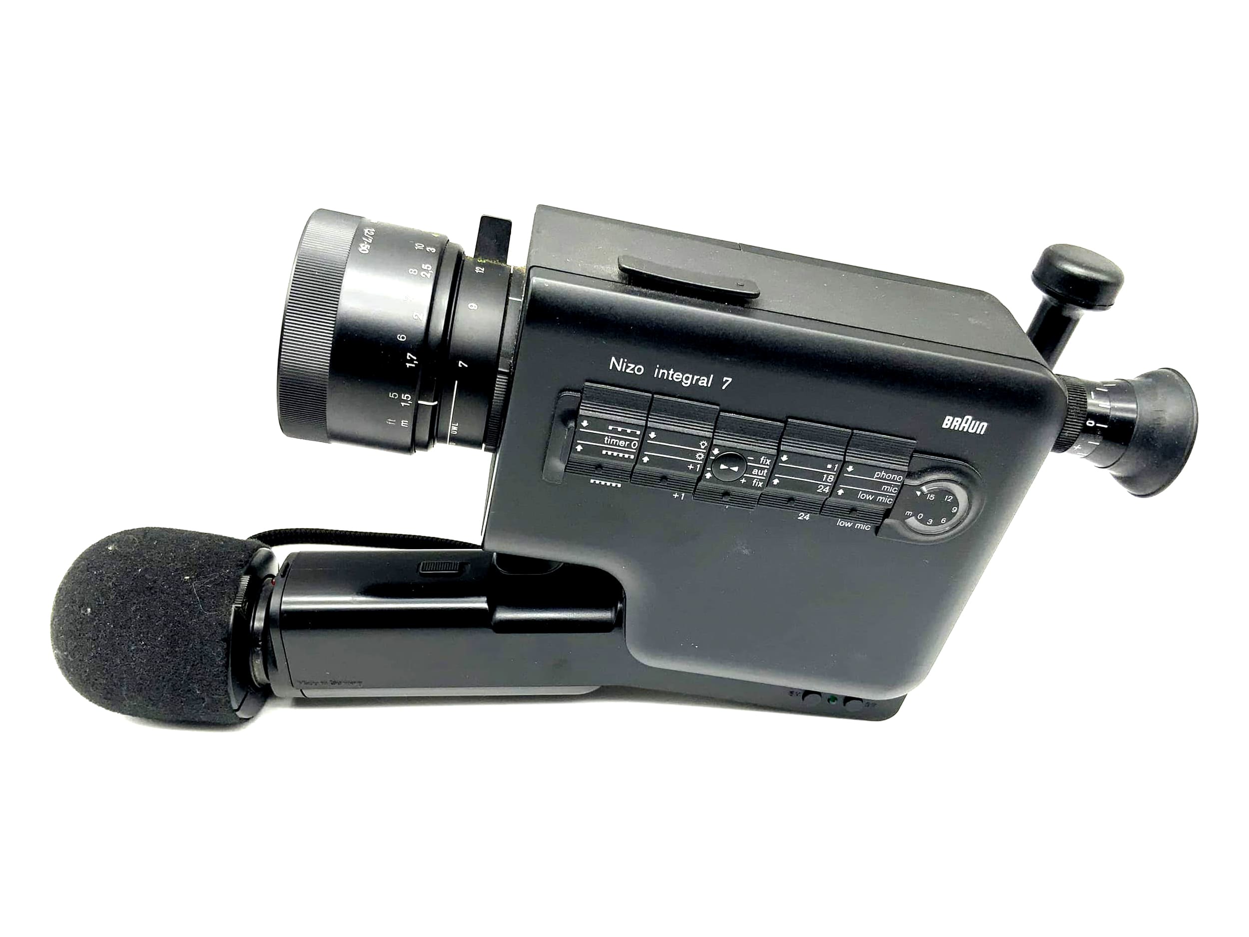 Braun Nizo integral 7 film camera Super 8 camera movie camera !Defect!